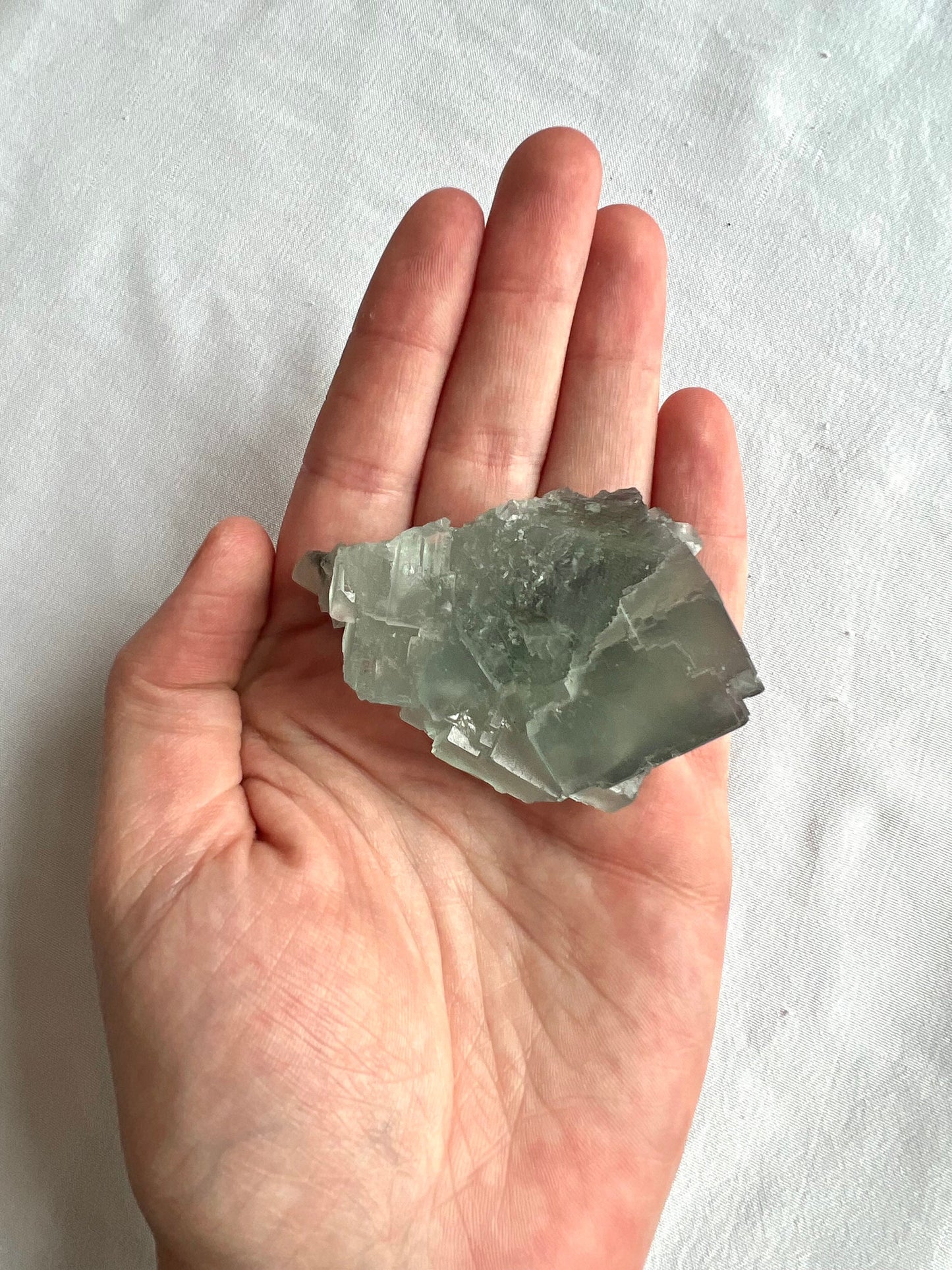Raw fluorite specimen