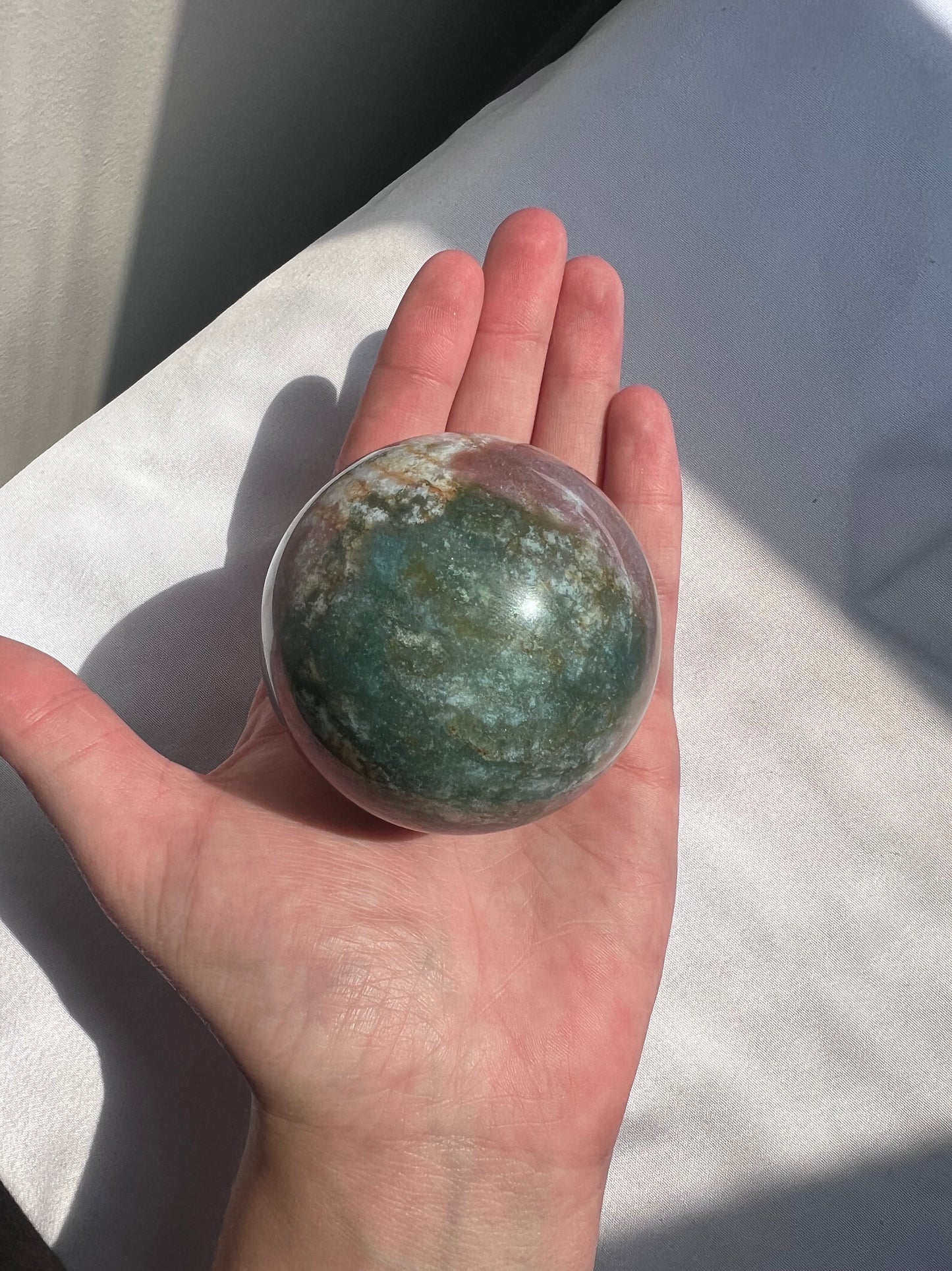 Ocean Jasper Sphere 62mm Crystal Ball