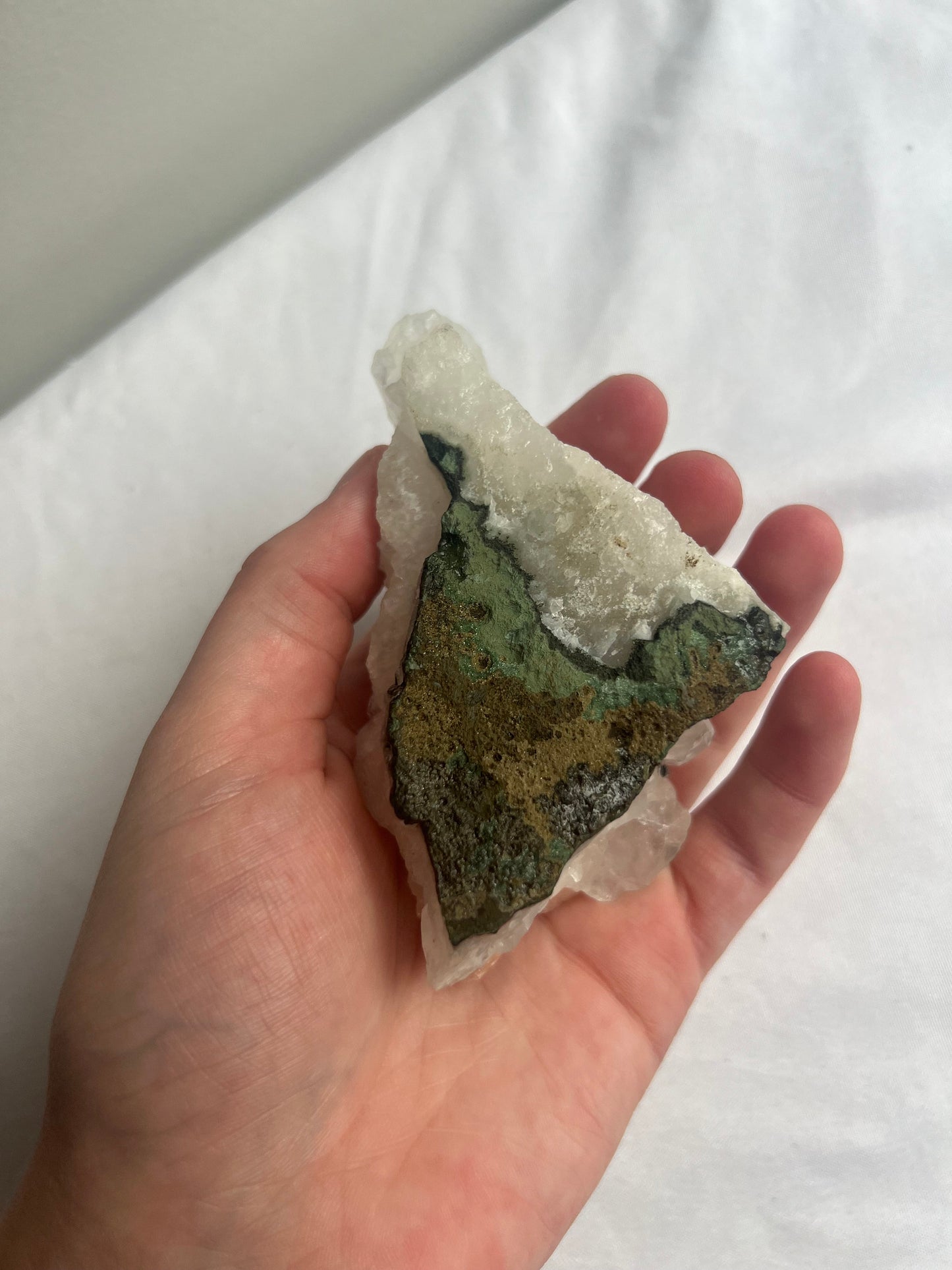 Apophyllite with Stilbite Cluster Raw Apophyllite with Stilbite Specimen