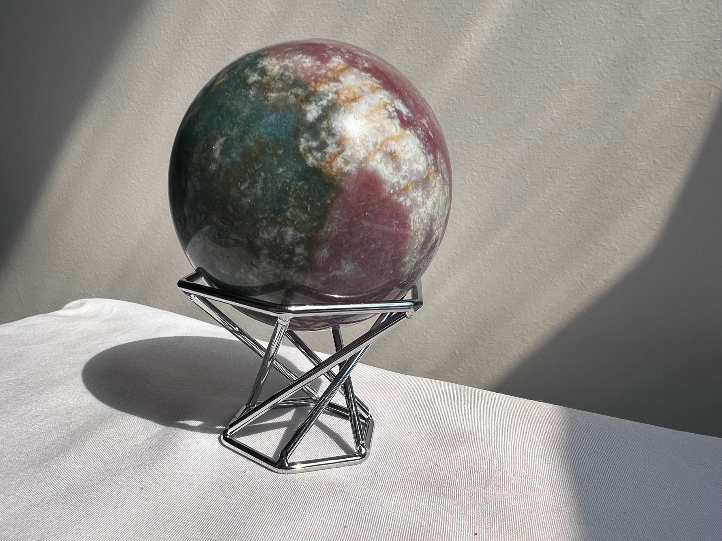 Ocean Jasper Sphere 62mm Crystal Ball