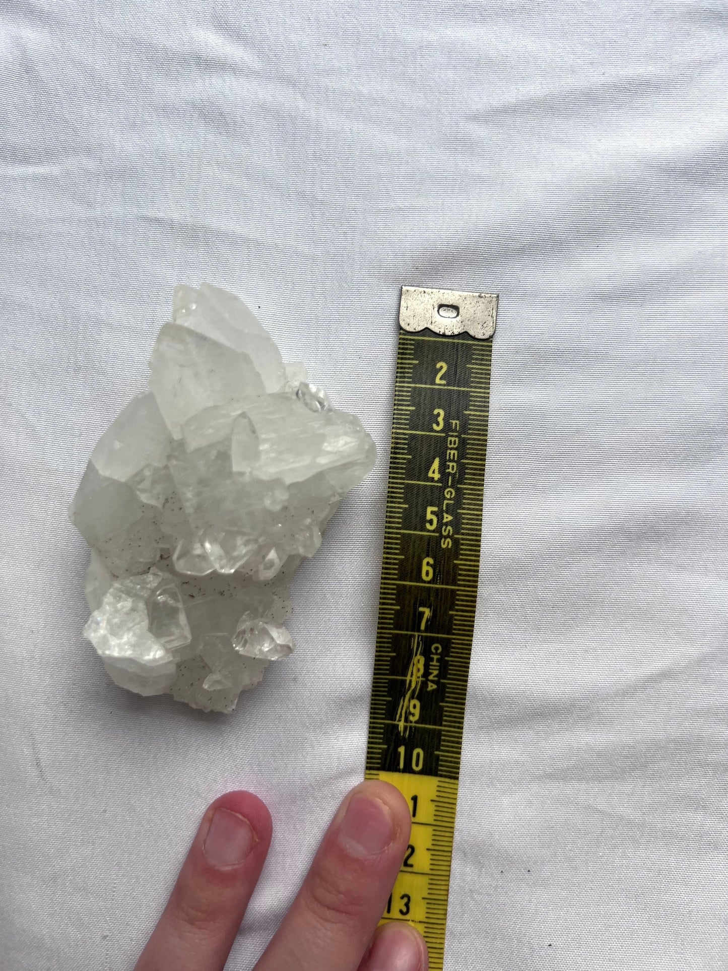 Beautiful Apophyllite Cluster from India | Clear Apophyllite 3.3oz