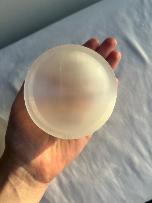 Selenite/Satin Spar Bowl