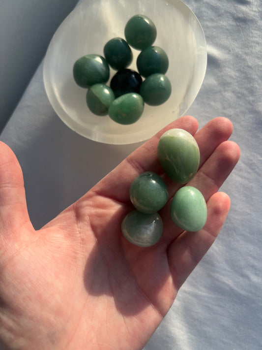 Green Aventurine Tumbled Stones