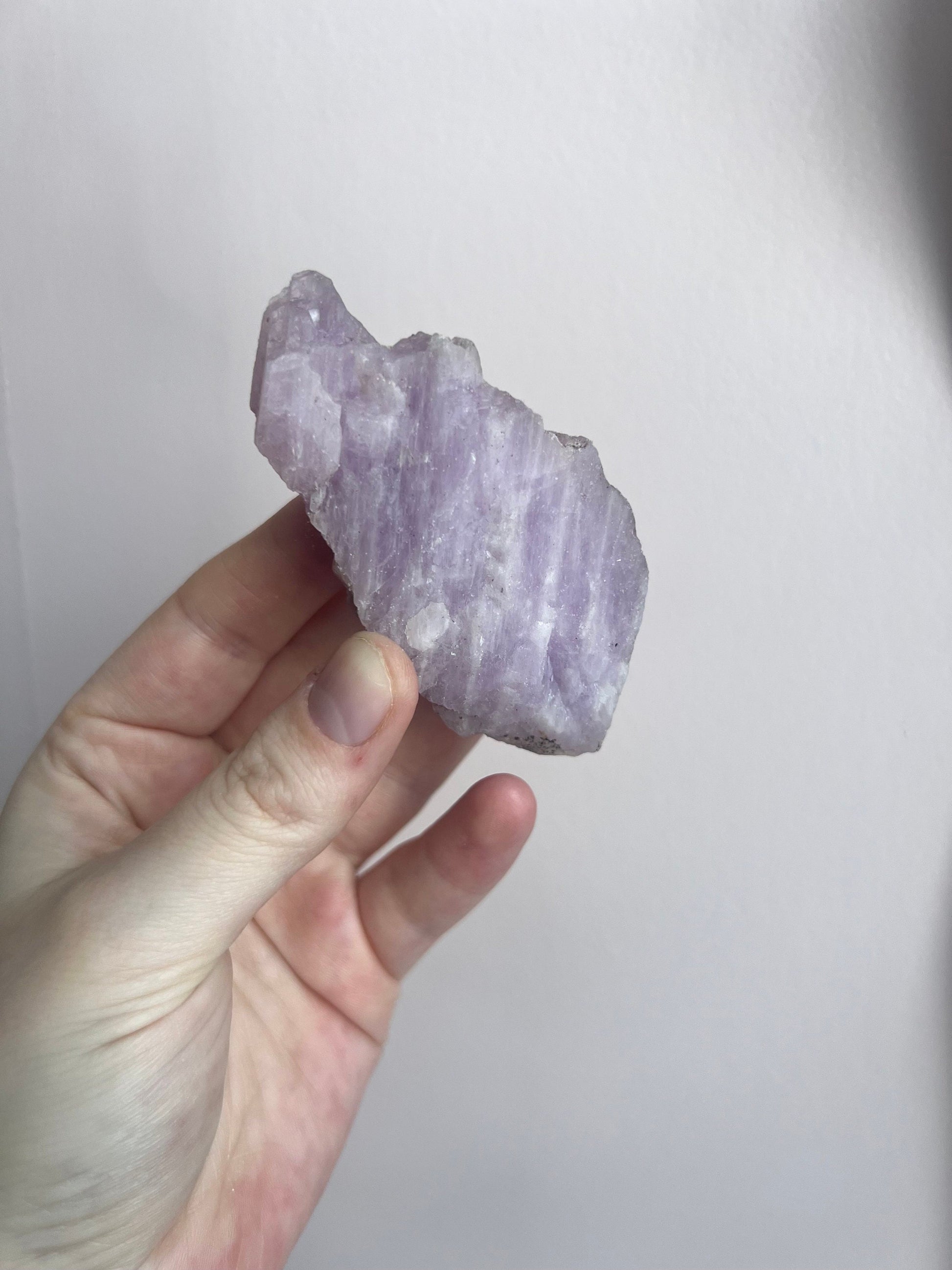 Raw Kunzite Crystal
