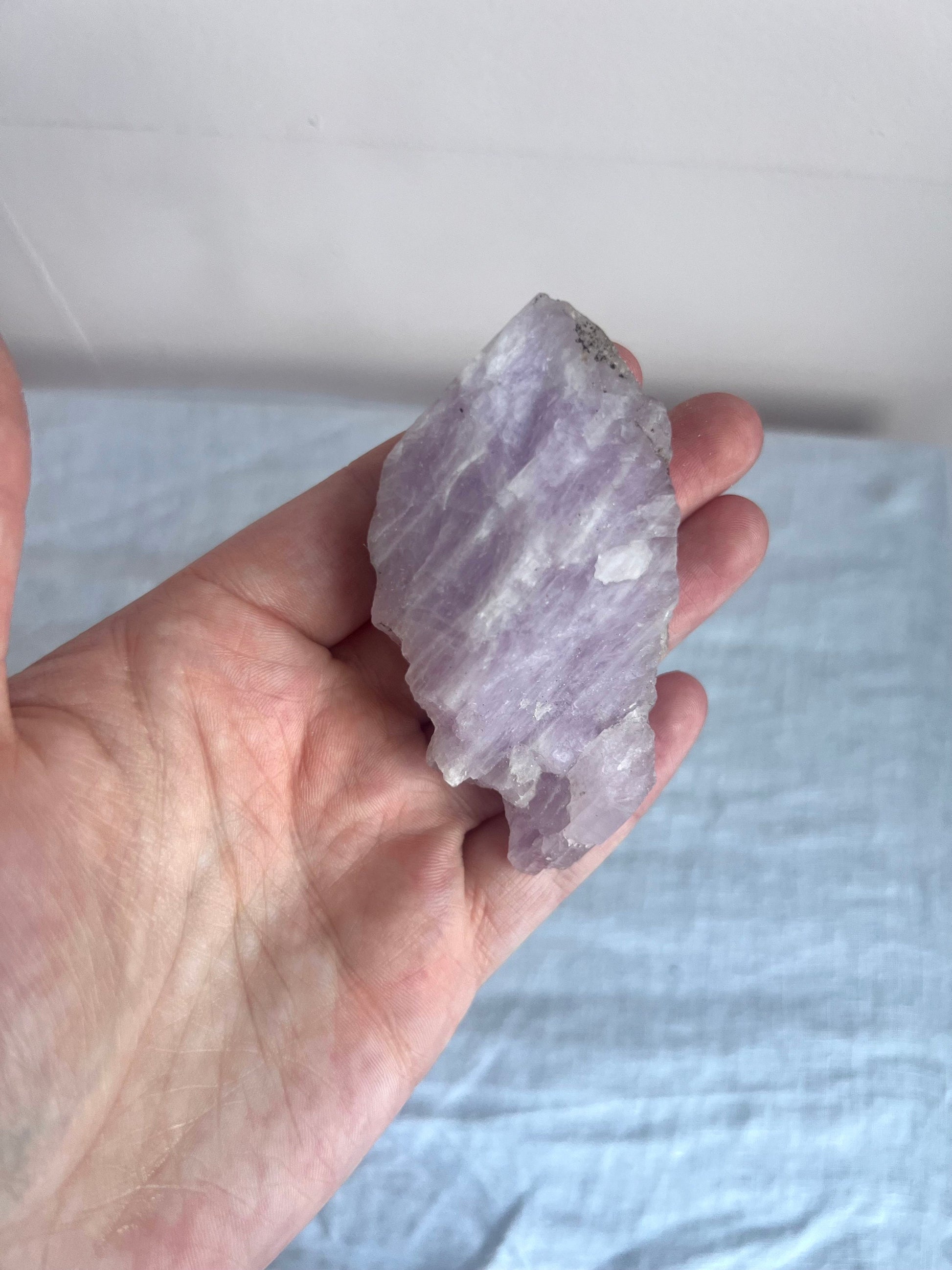 Raw Kunzite Crystal