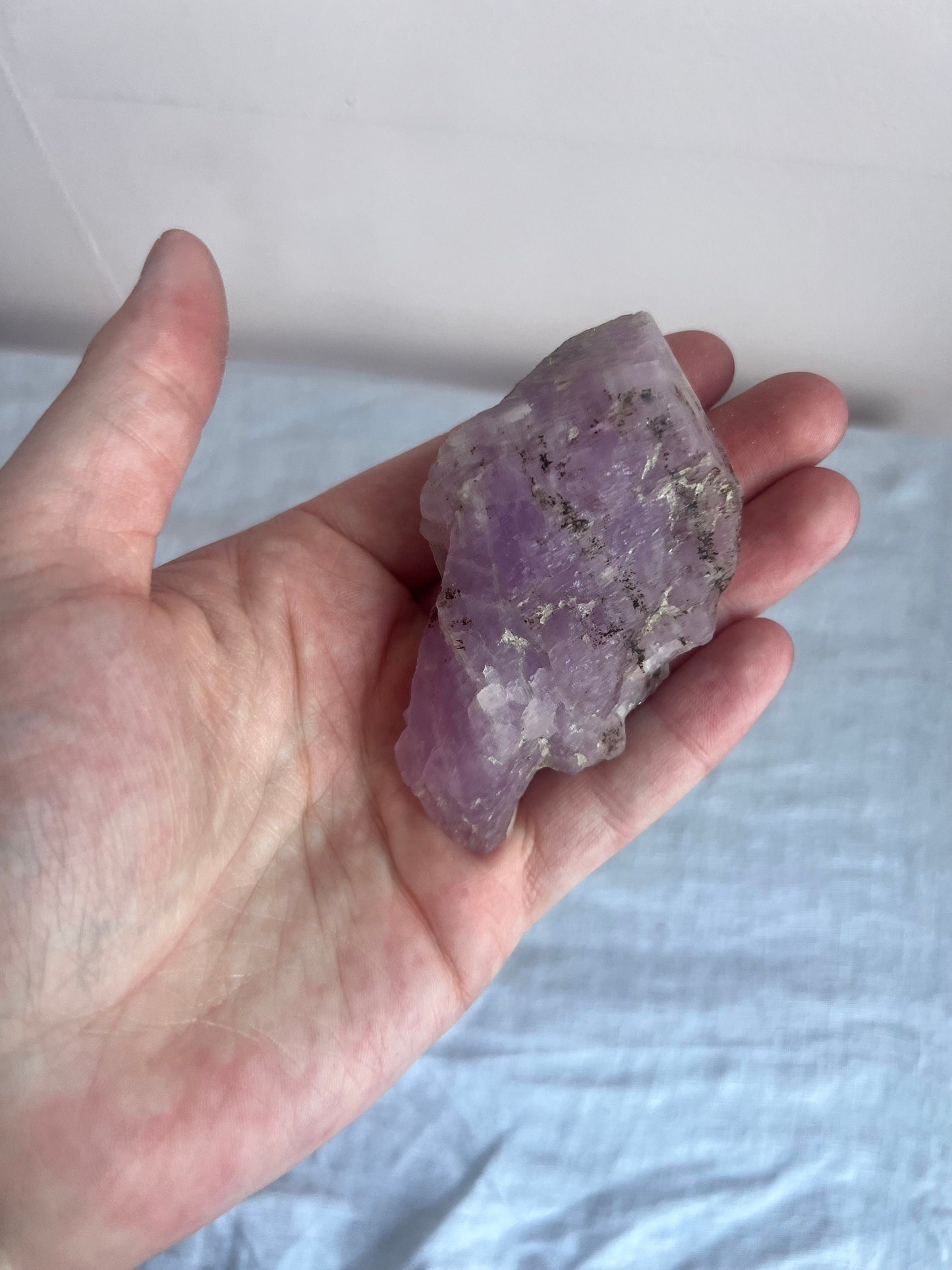 Raw Kunzite Crystal