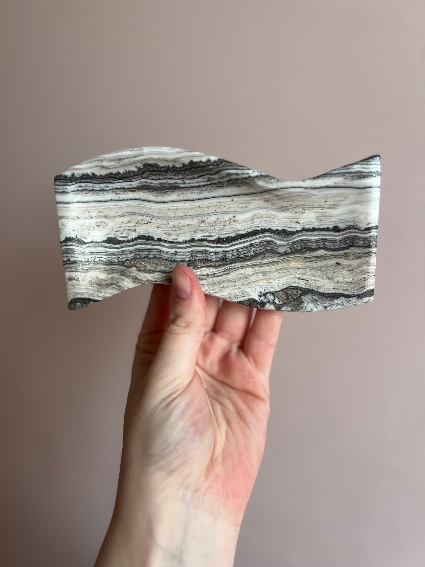 Onyx Dish | Mexican Banded Calcite Trinket Dish