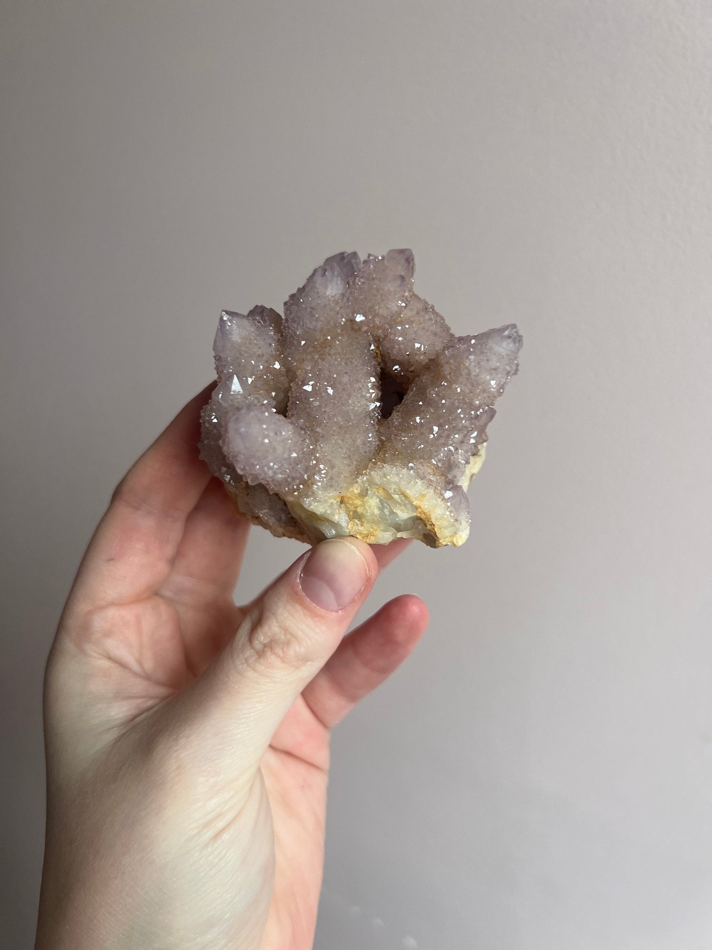 Spirit Amethyst Cluster | Cactus Quartz Specimen