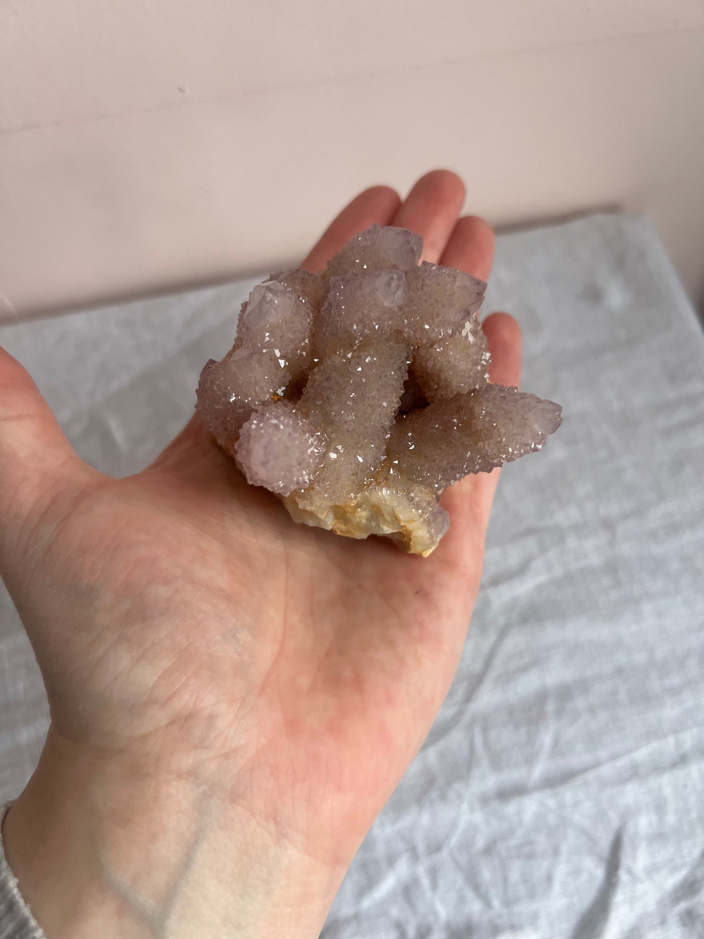 Spirit Amethyst Cluster | Cactus Quartz Specimen