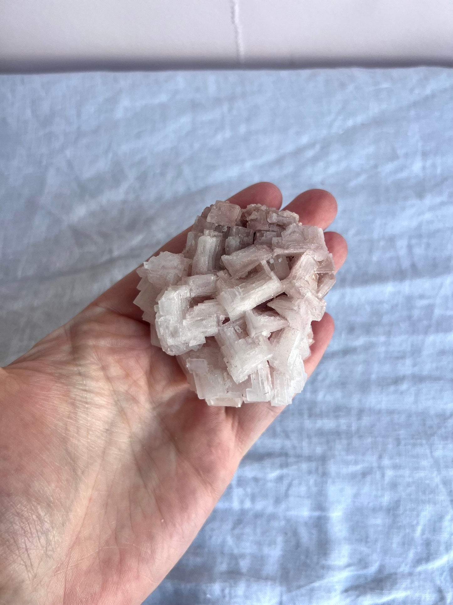 Rare Pink Halite on Trona from Owen’s Lake