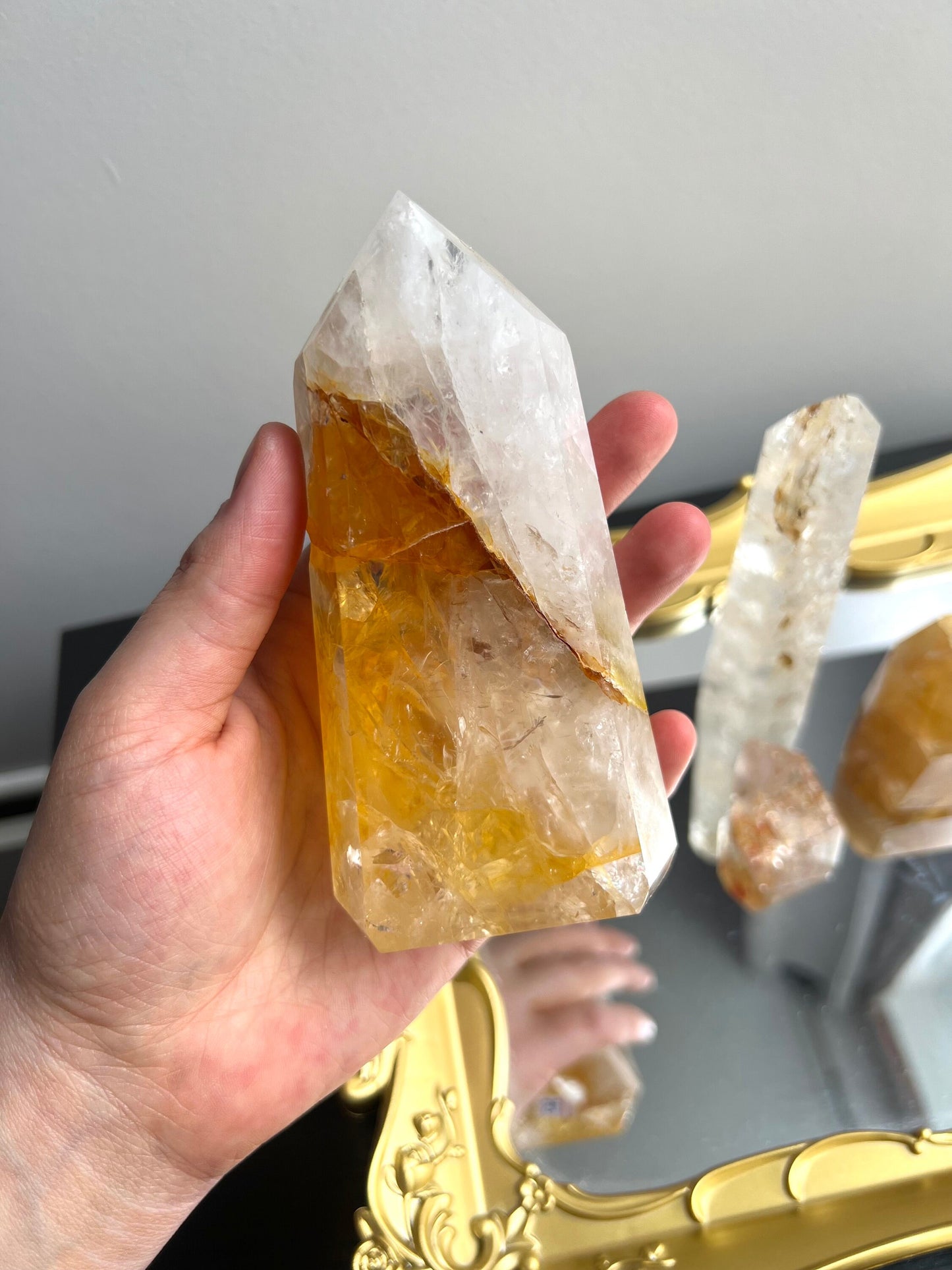 Large Golden Healer Tower | Hematoid in Quartz Tower