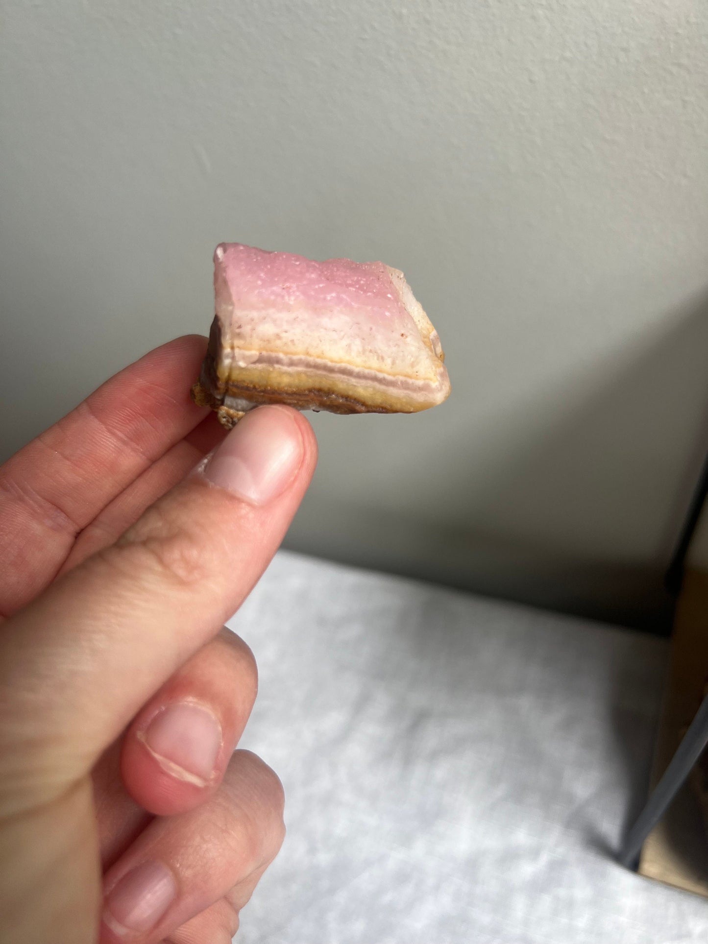 Stunning Raw Pink Aragonite Specimen from Pakistan