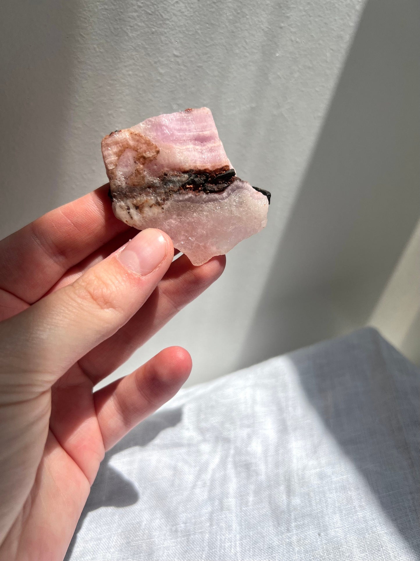 Stunning Raw Pink Aragonite Specimen from Pakistan
