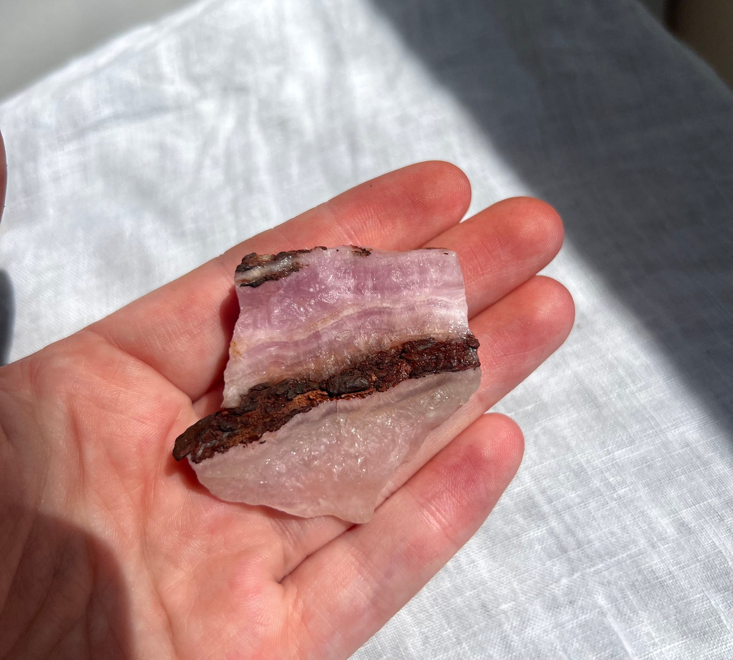 Stunning Raw Pink Aragonite Specimen from Pakistan