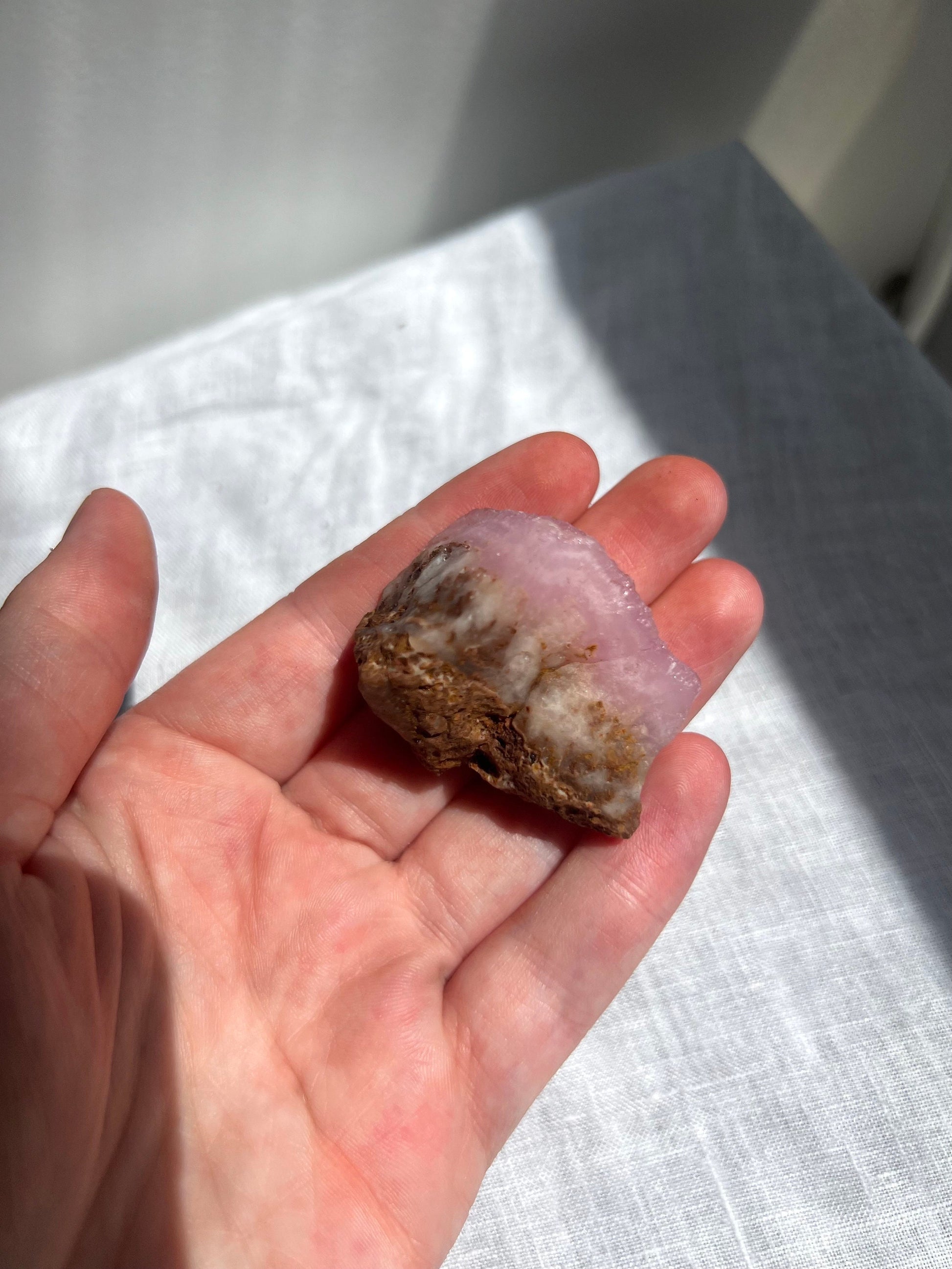 Stunning Raw Pink Aragonite Specimen from Pakistan