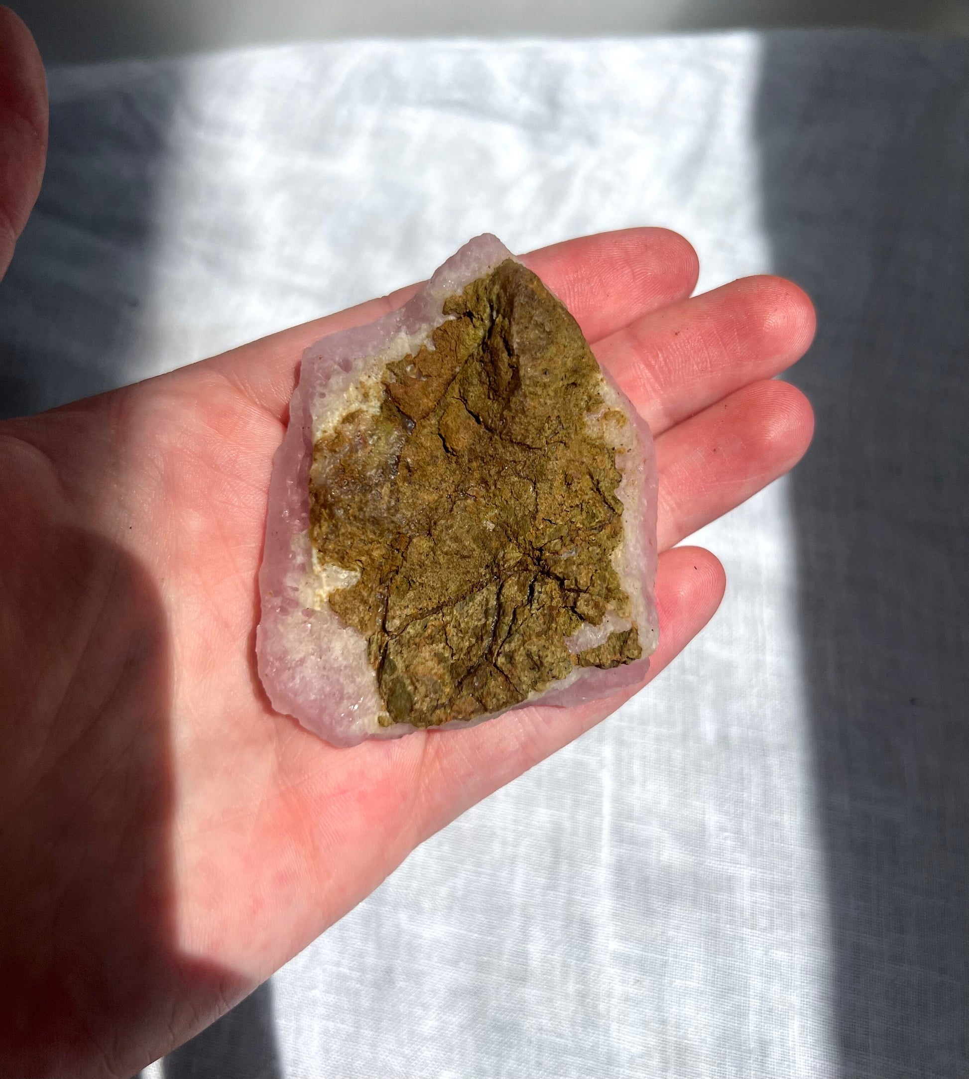 Stunning Raw Pink Aragonite Specimen from Pakistan