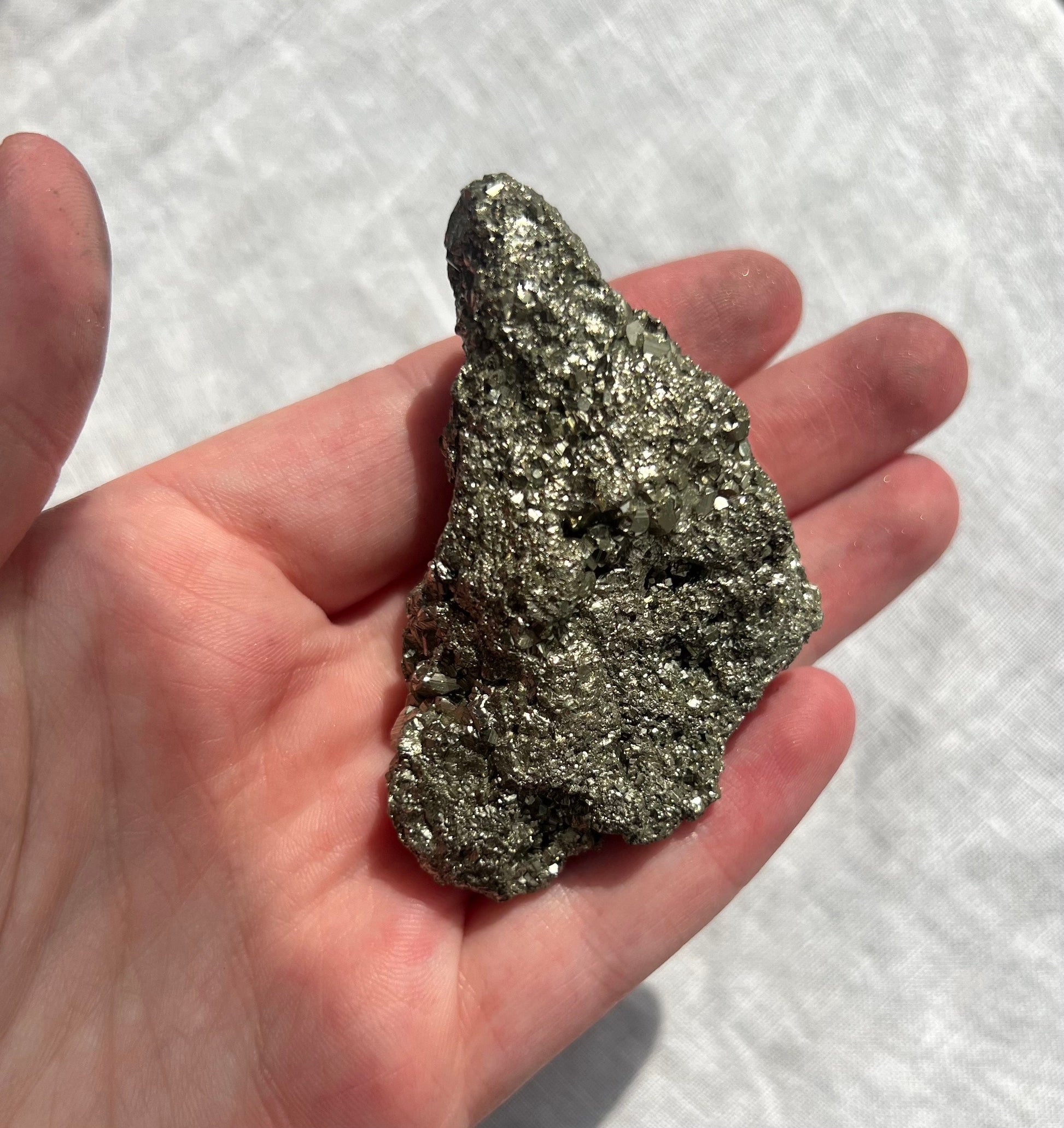 Beautiful Raw Pyrite Cluster 0.122kg
