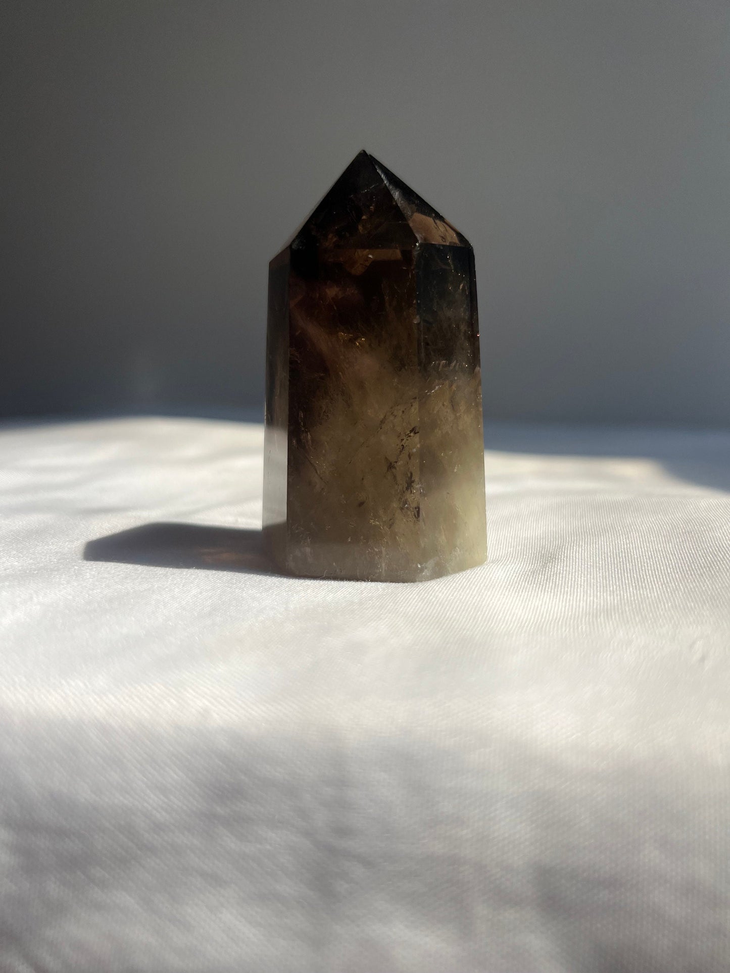 High Grade Stunning Smoky Citrine Tower