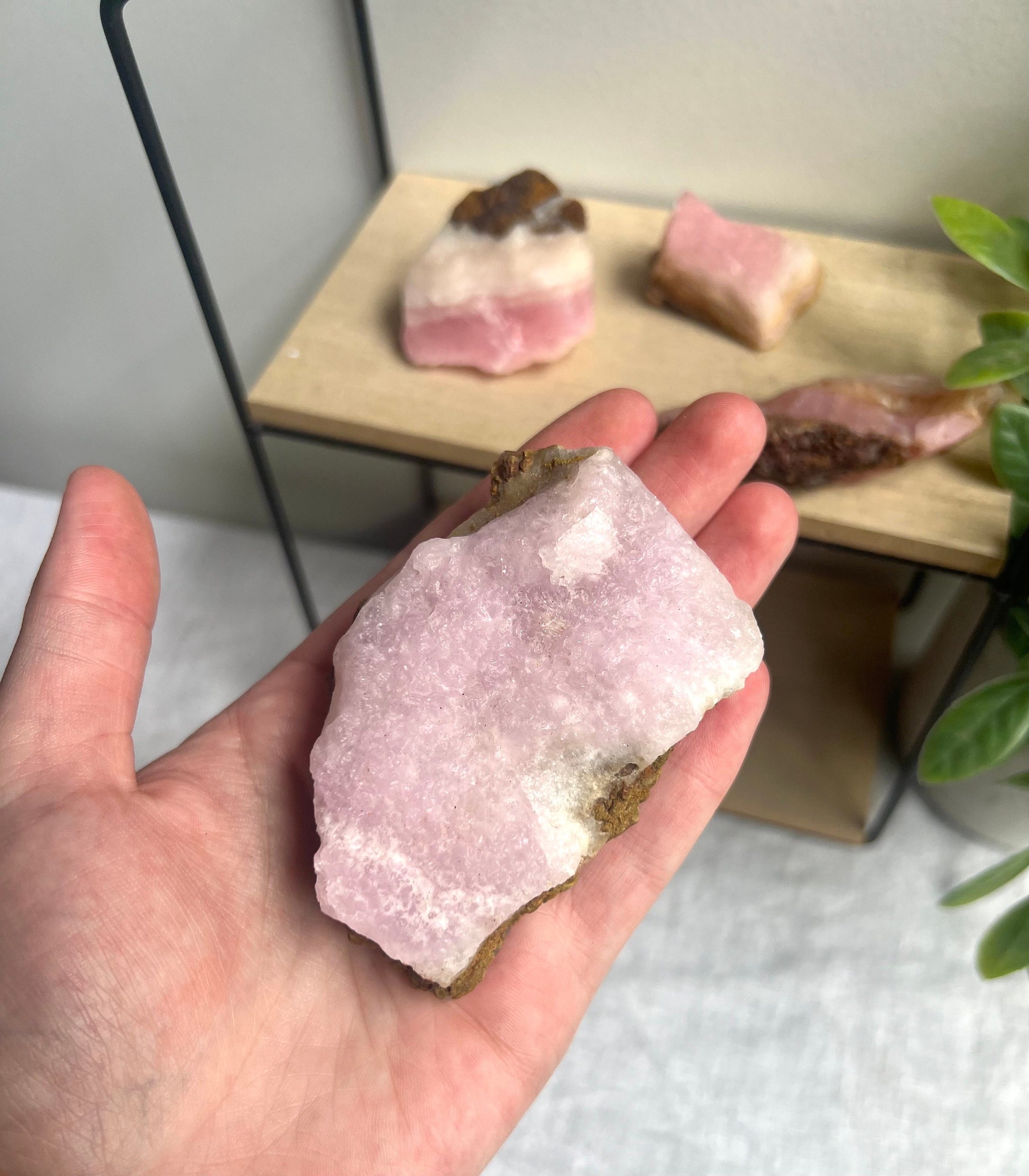 Stunning Raw Pink Aragonite Specimen from Pakistan
