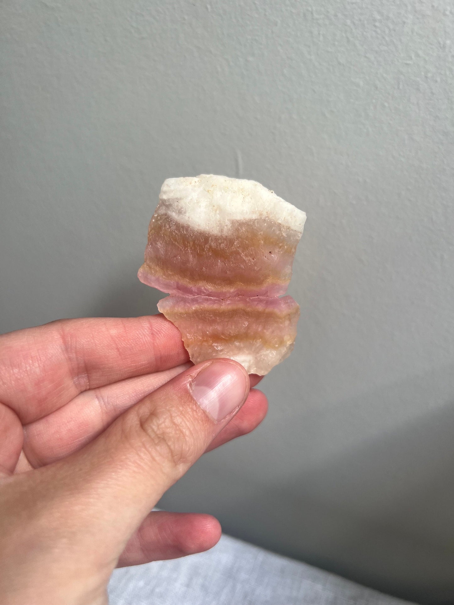 Stunning Raw Pink Aragonite Specimen from Pakistan