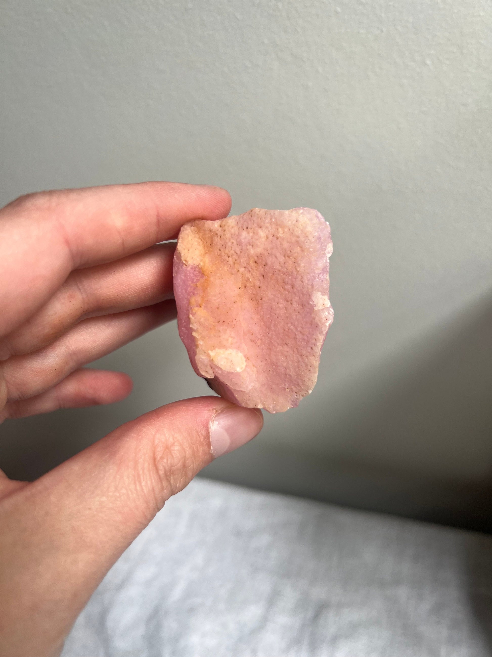 Stunning Raw Pink Aragonite Specimen from Pakistan