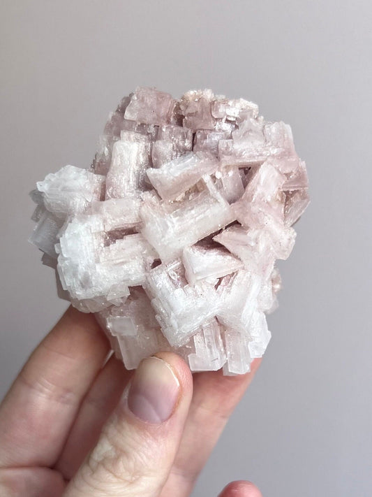 Rare Pink Halite on Trona from Owen’s Lake
