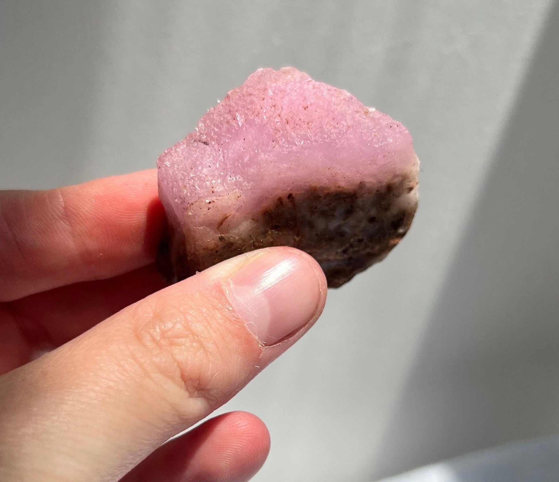 Stunning Raw Pink Aragonite Specimen from Pakistan