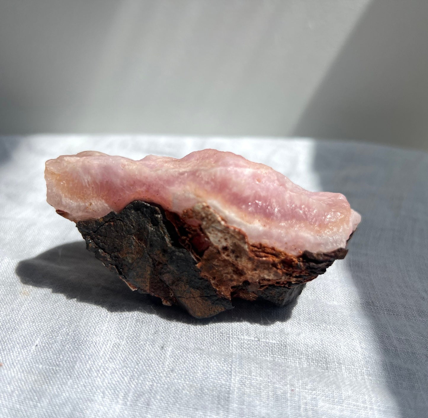 Stunning Raw Pink Aragonite Specimen from Pakistan