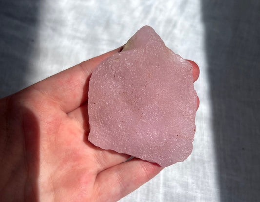 Stunning Raw Pink Aragonite Specimen from Pakistan