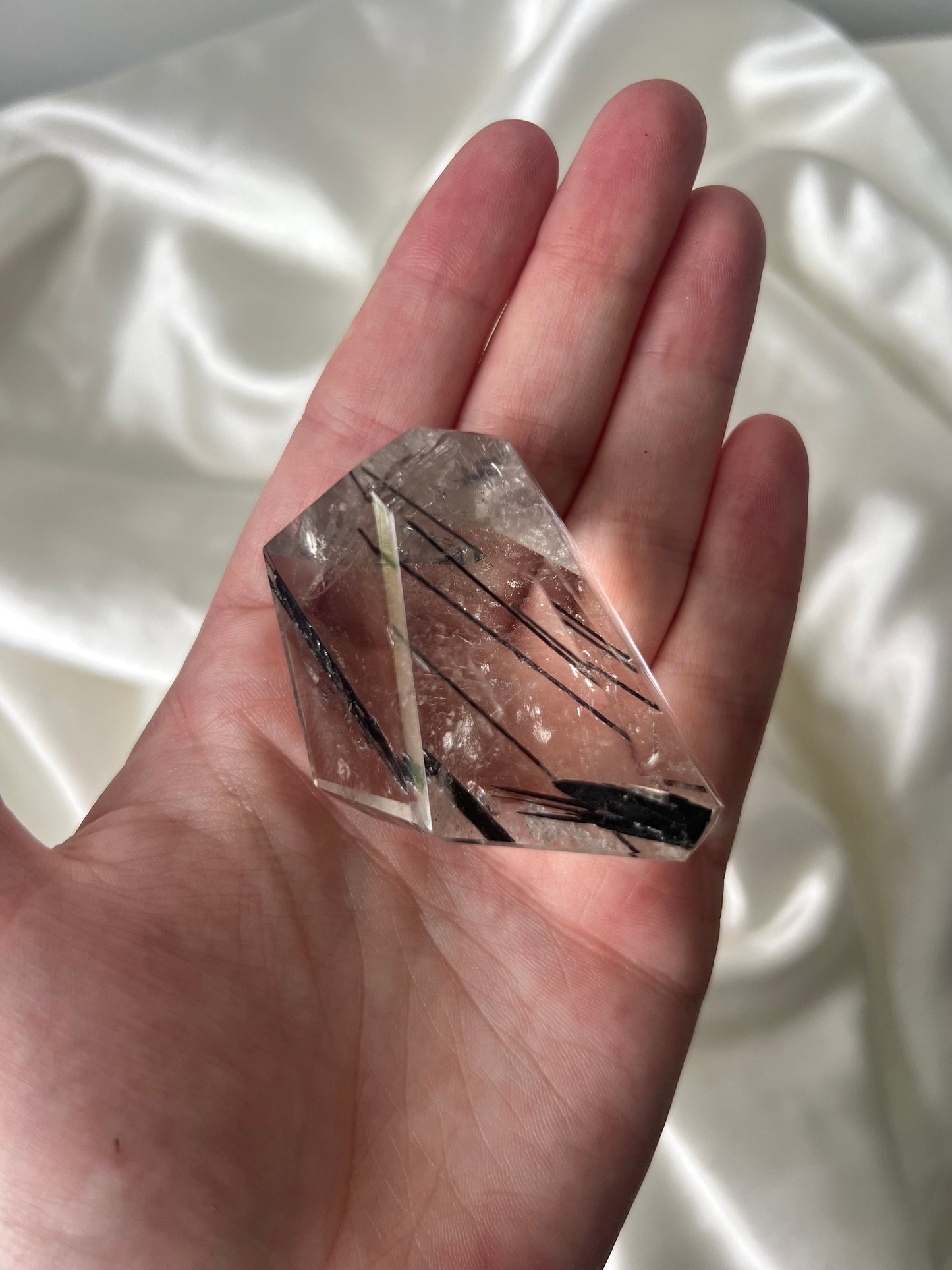 Stunning High Grade Tourmaline in Quartz Freeform