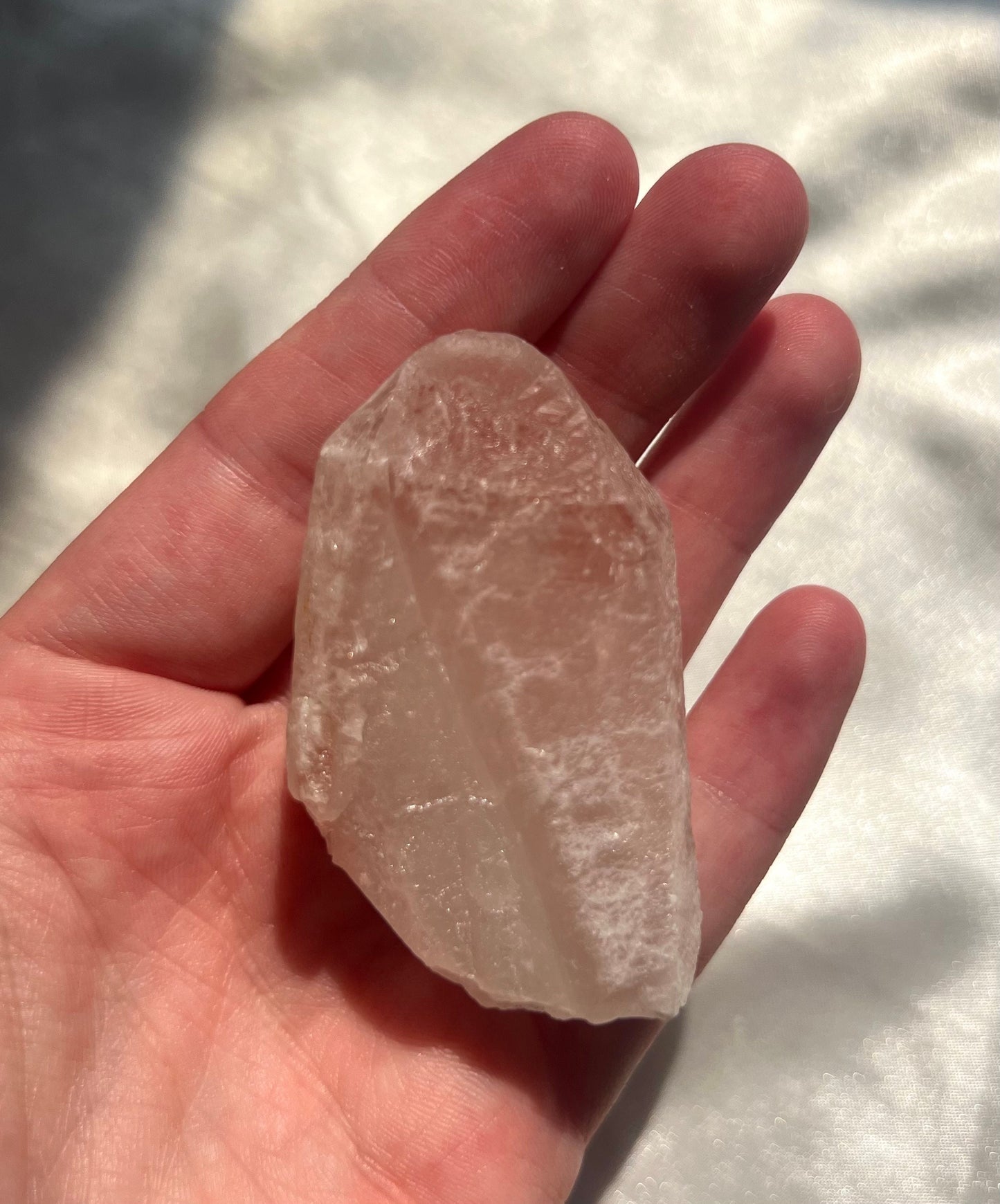 Raw Pink Scarlett Temple Lemurian Point