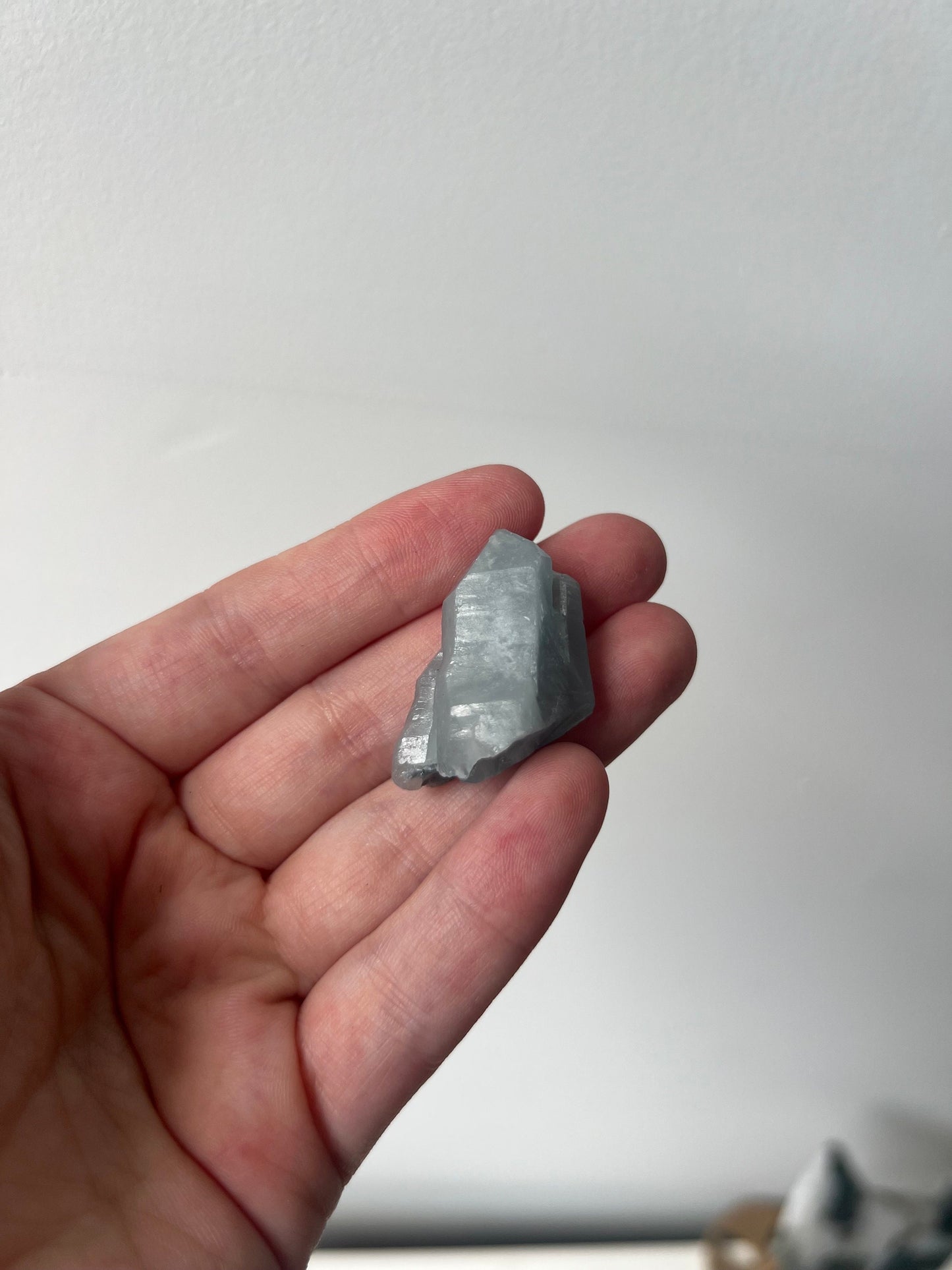 RARE Blue Tara Quartz | Raw Amphibole Quartz Point from Brazil
