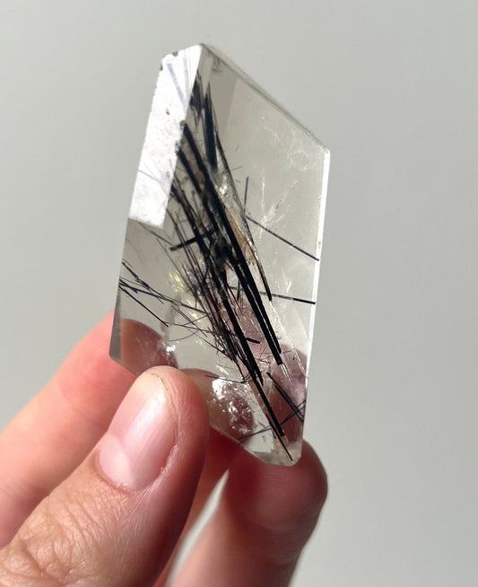 Stunning High Grade Tourmaline in Quartz Freeform