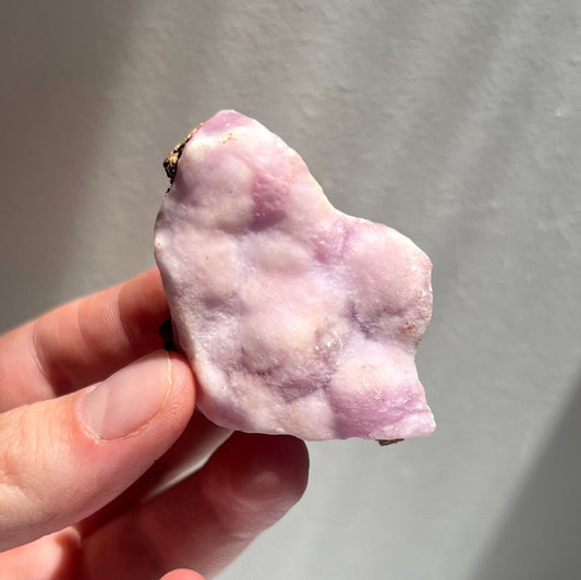 Stunning Raw Pink Aragonite Specimen from Pakistan