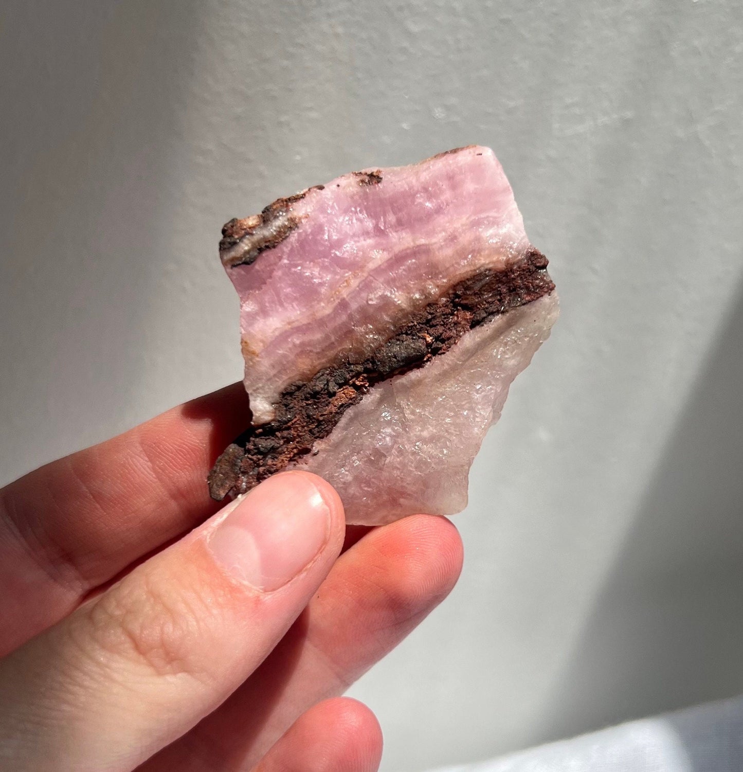 Stunning Raw Pink Aragonite Specimen from Pakistan