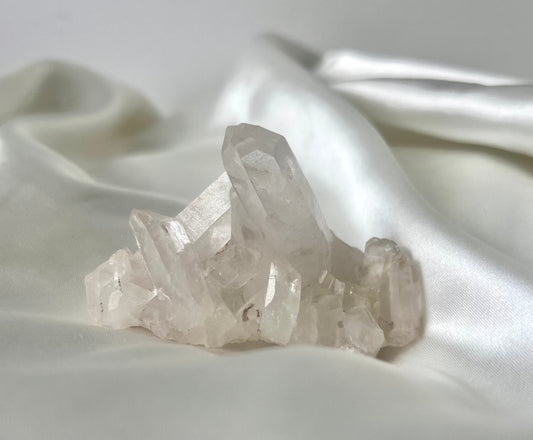 Gorgeous Raw Unpolished Clear Quartz Cluster
