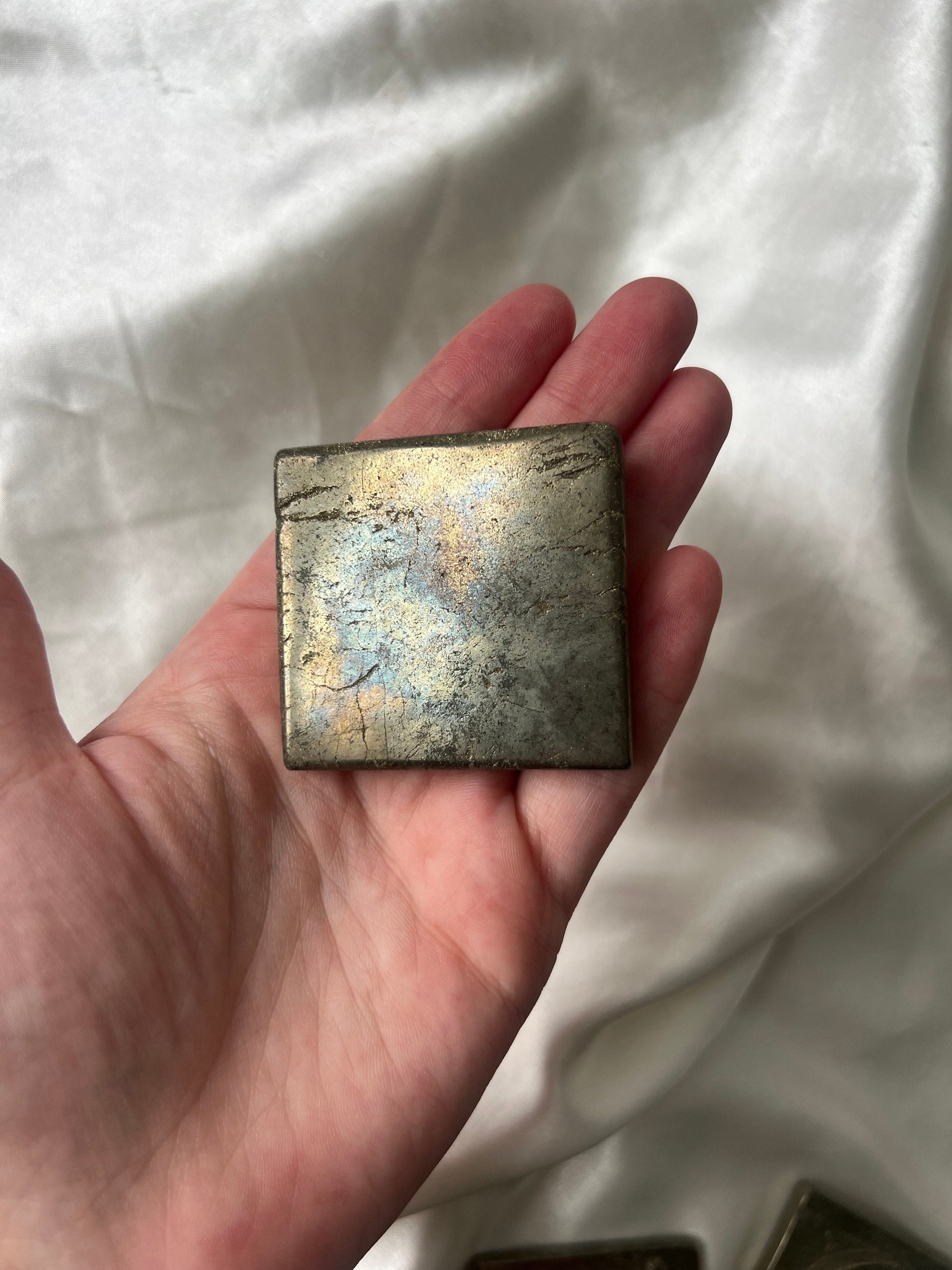 Gorgeous Pyrite Moon & Stars Carving from Peru