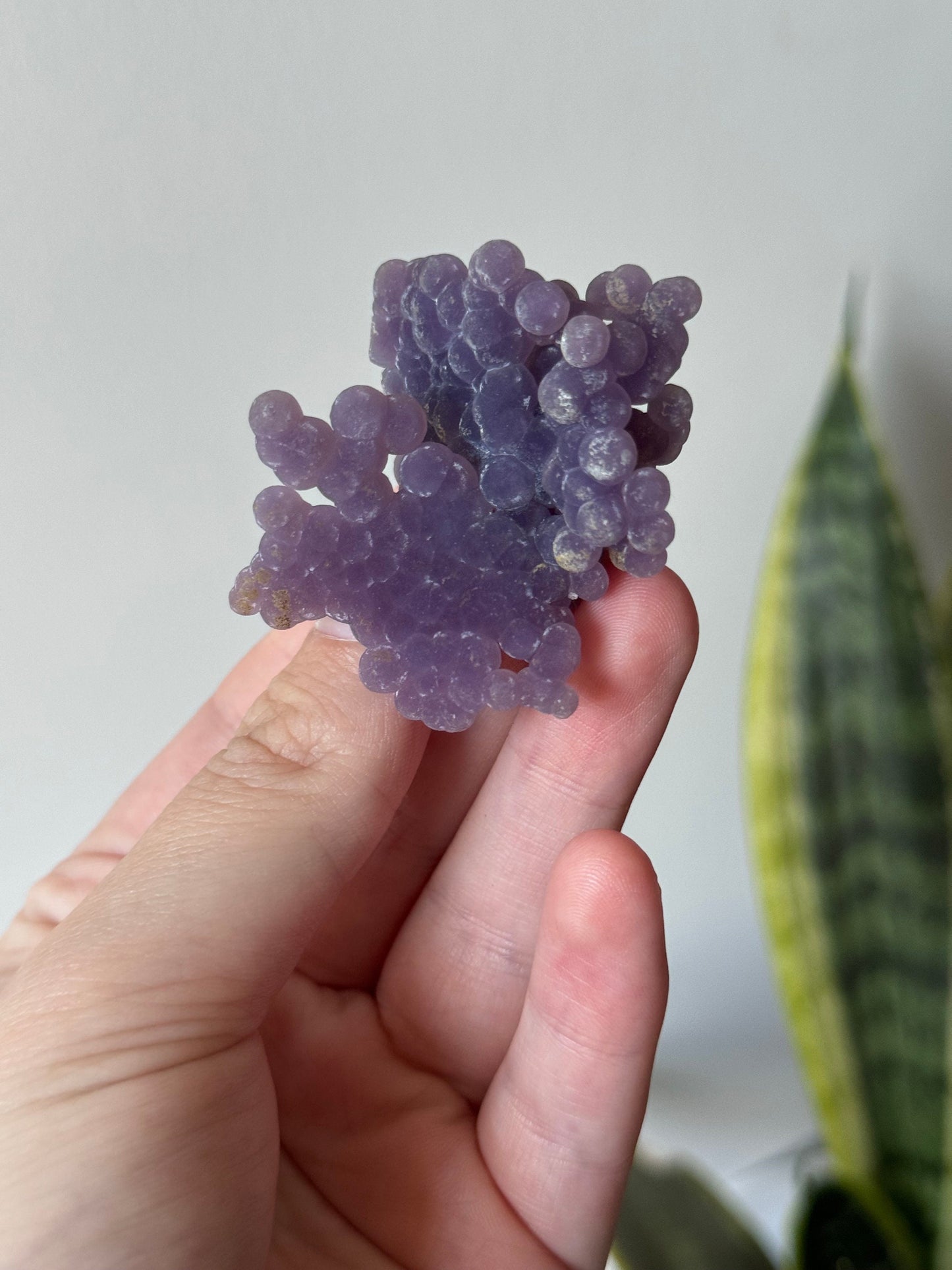 Stunning Raw Grape Agate Specimen from Indonesia