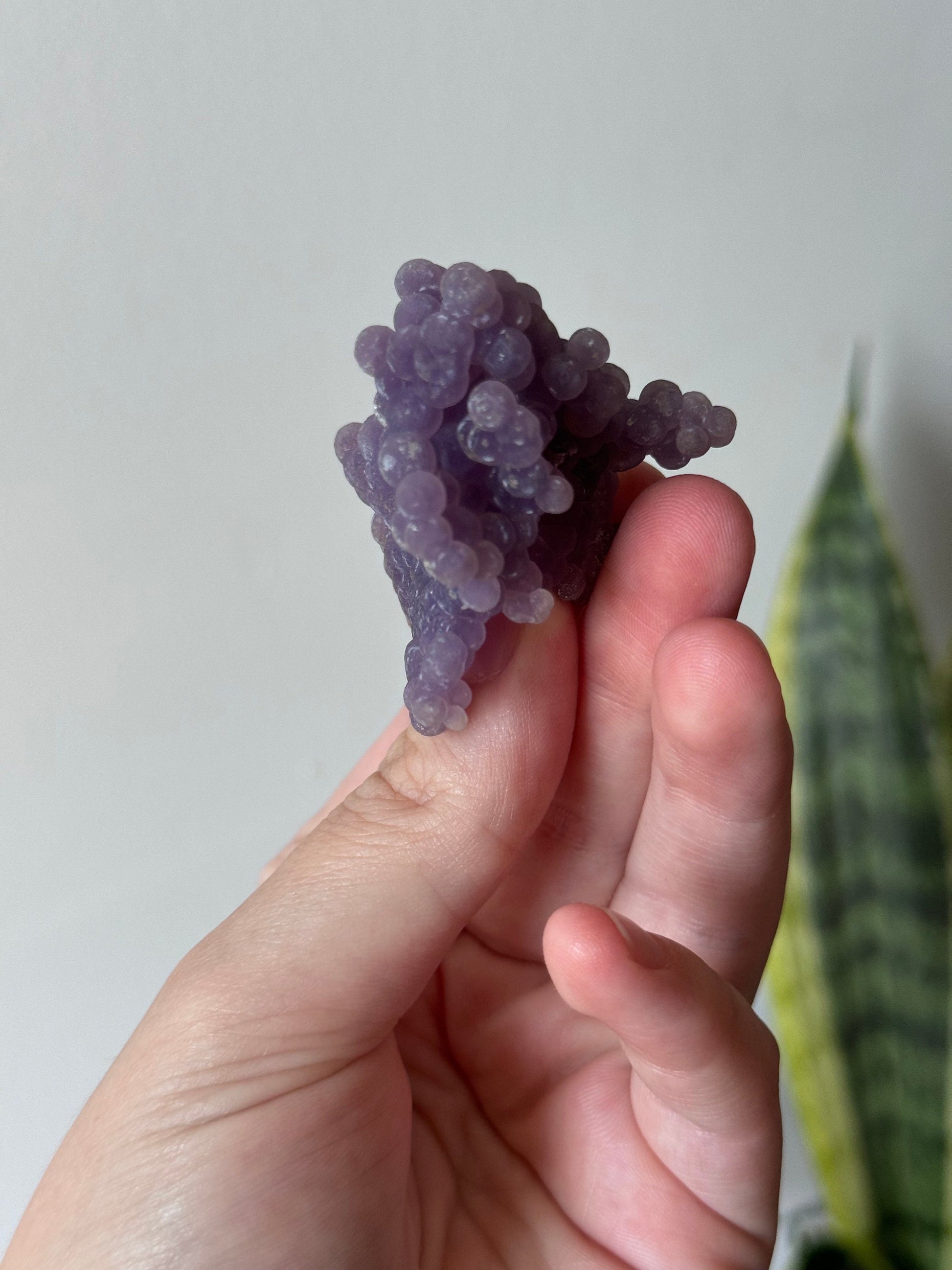 Stunning Raw Grape Agate Specimen from Indonesia