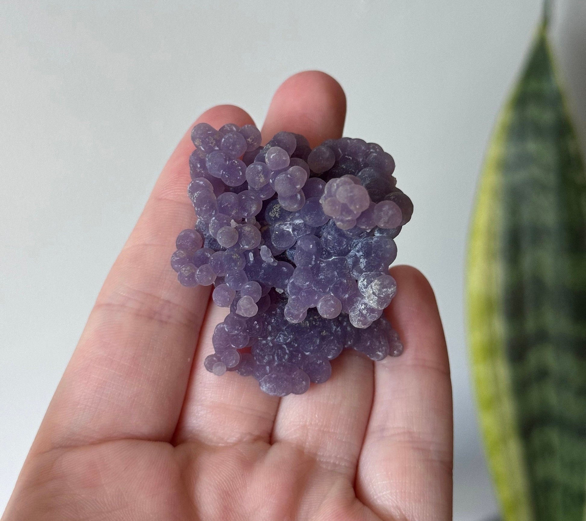 Stunning Raw Grape Agate Specimen from Indonesia