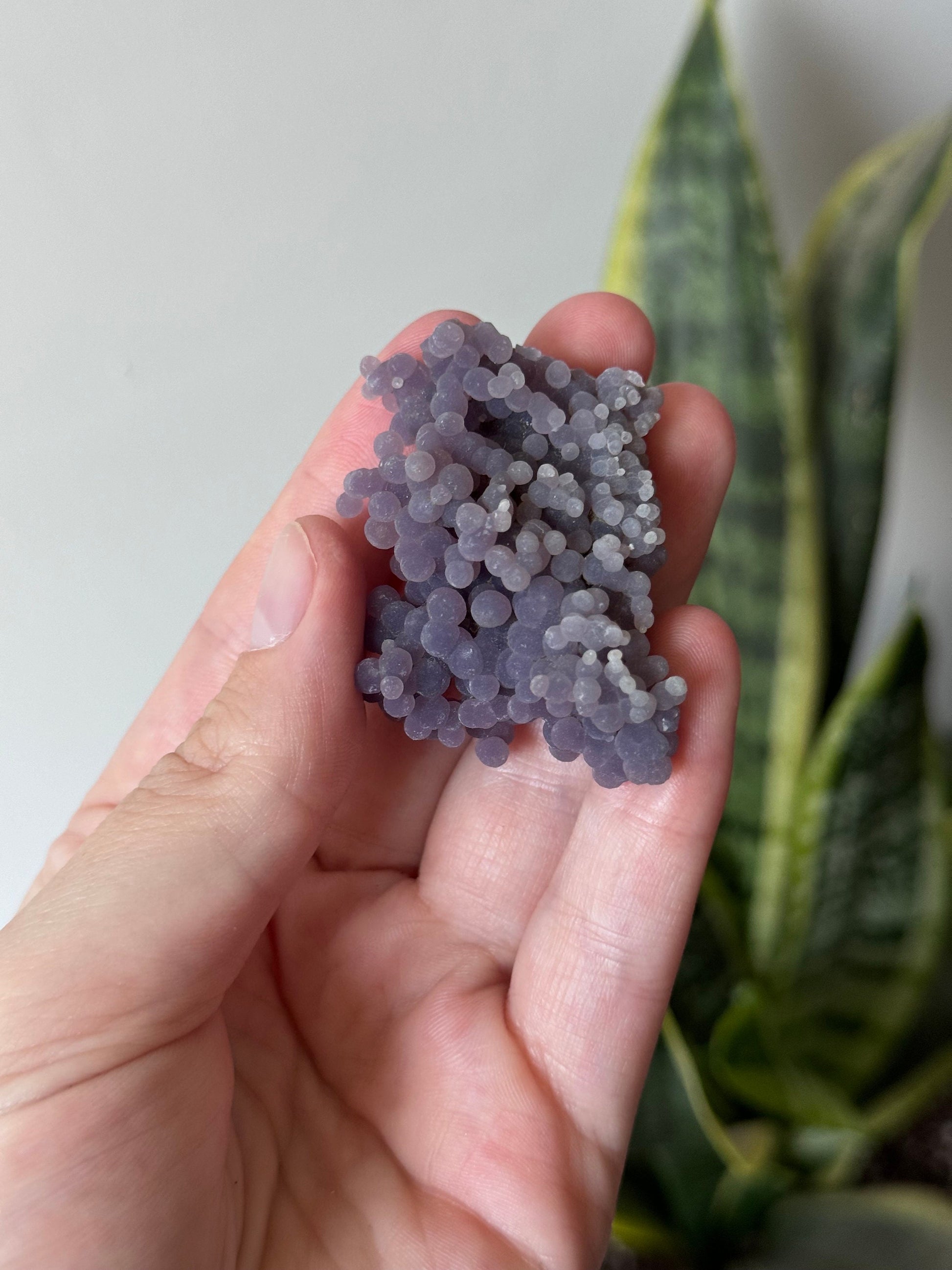 Stunning Raw Grape Agate Specimen from Indonesia