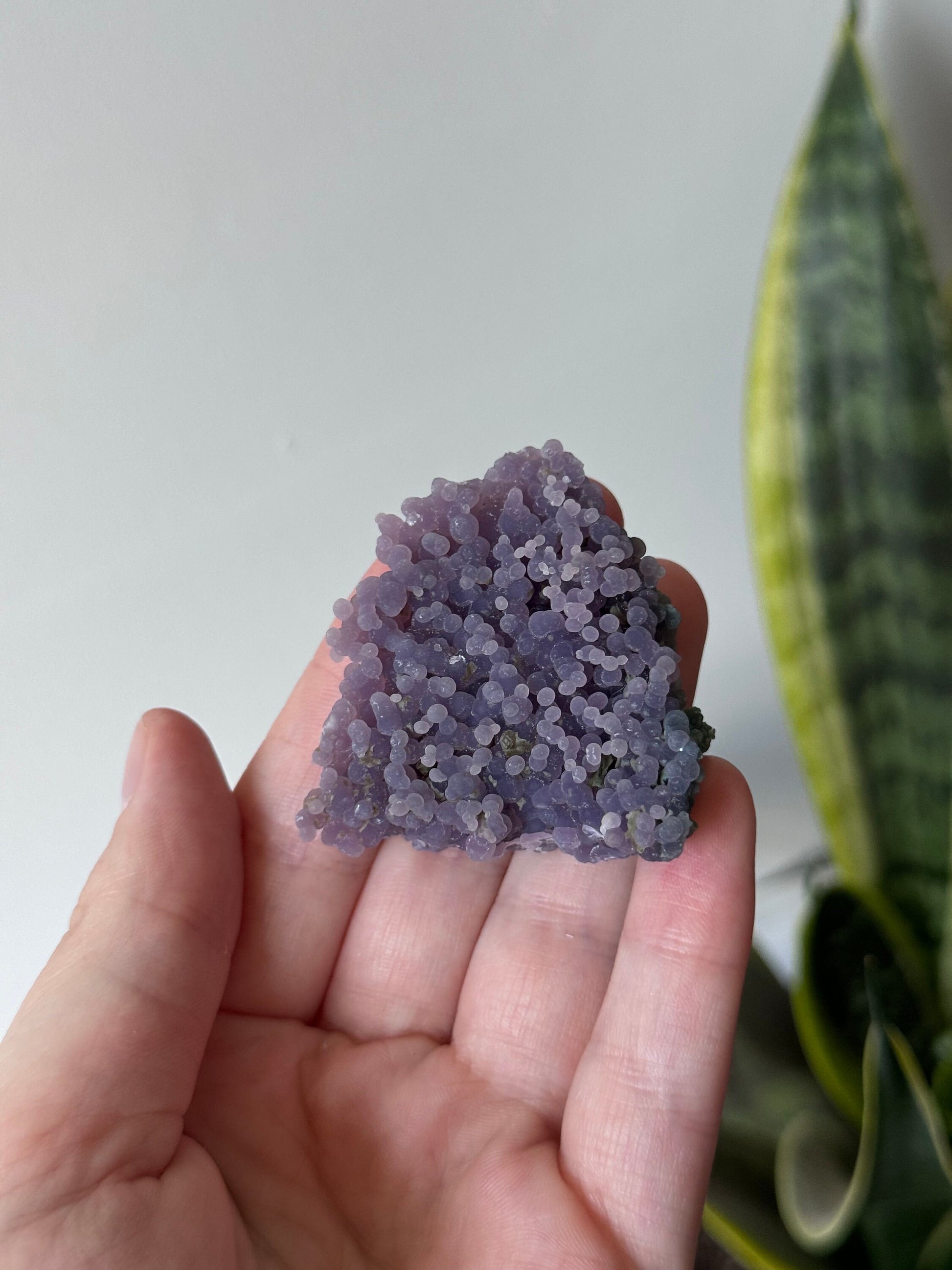 Stunning Raw Grape Agate Specimen from Indonesia