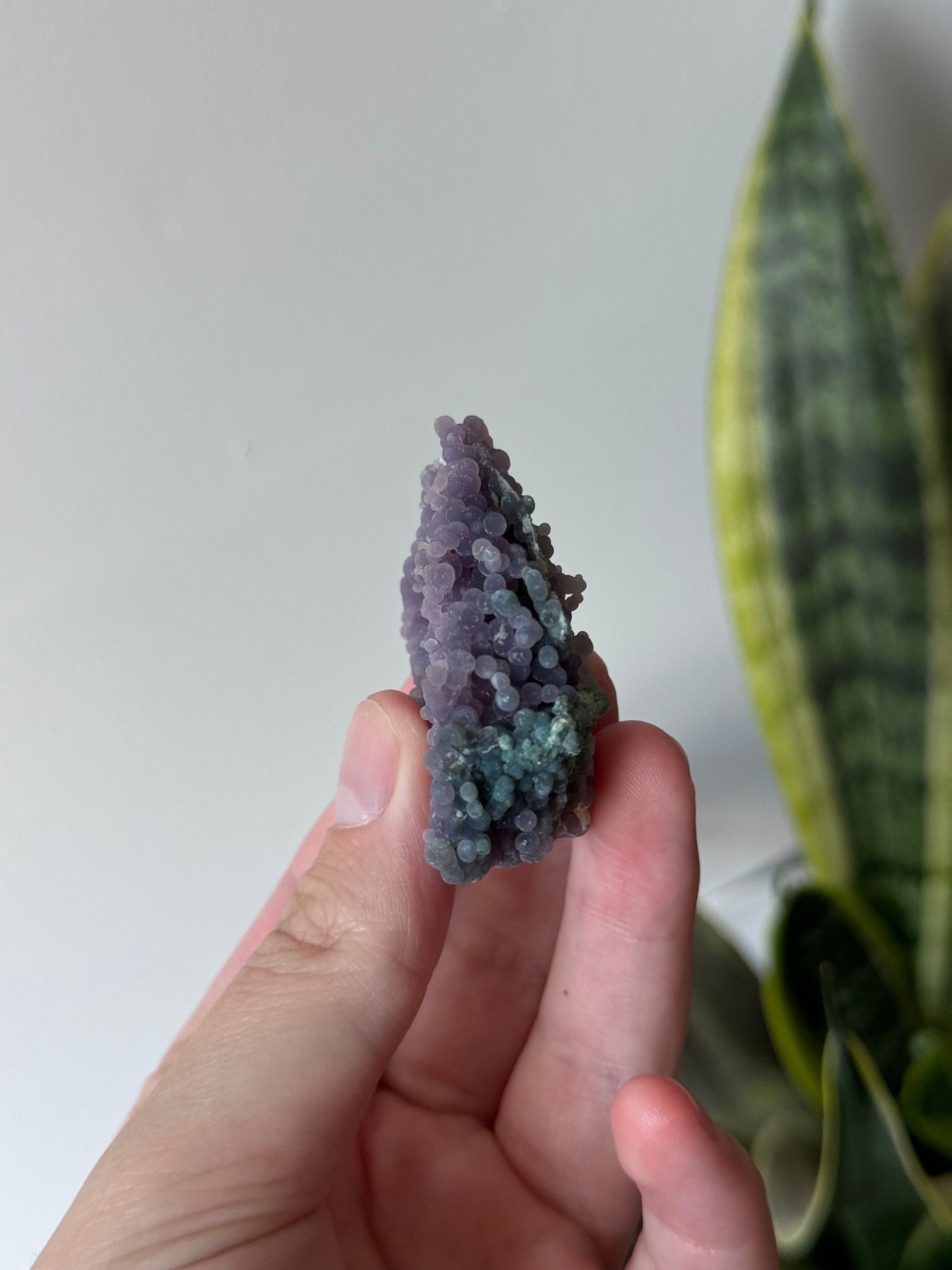 Stunning Raw Grape Agate Specimen from Indonesia