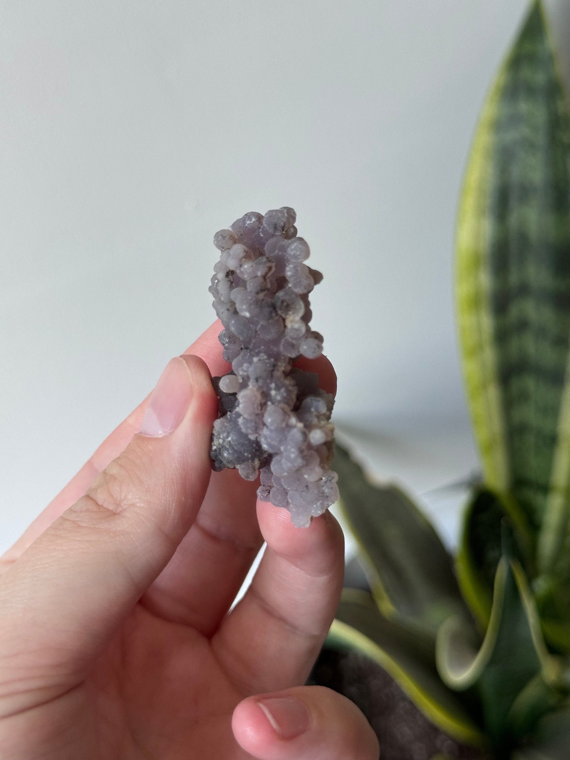 Stunning Raw Grape Agate Specimen from Indonesia
