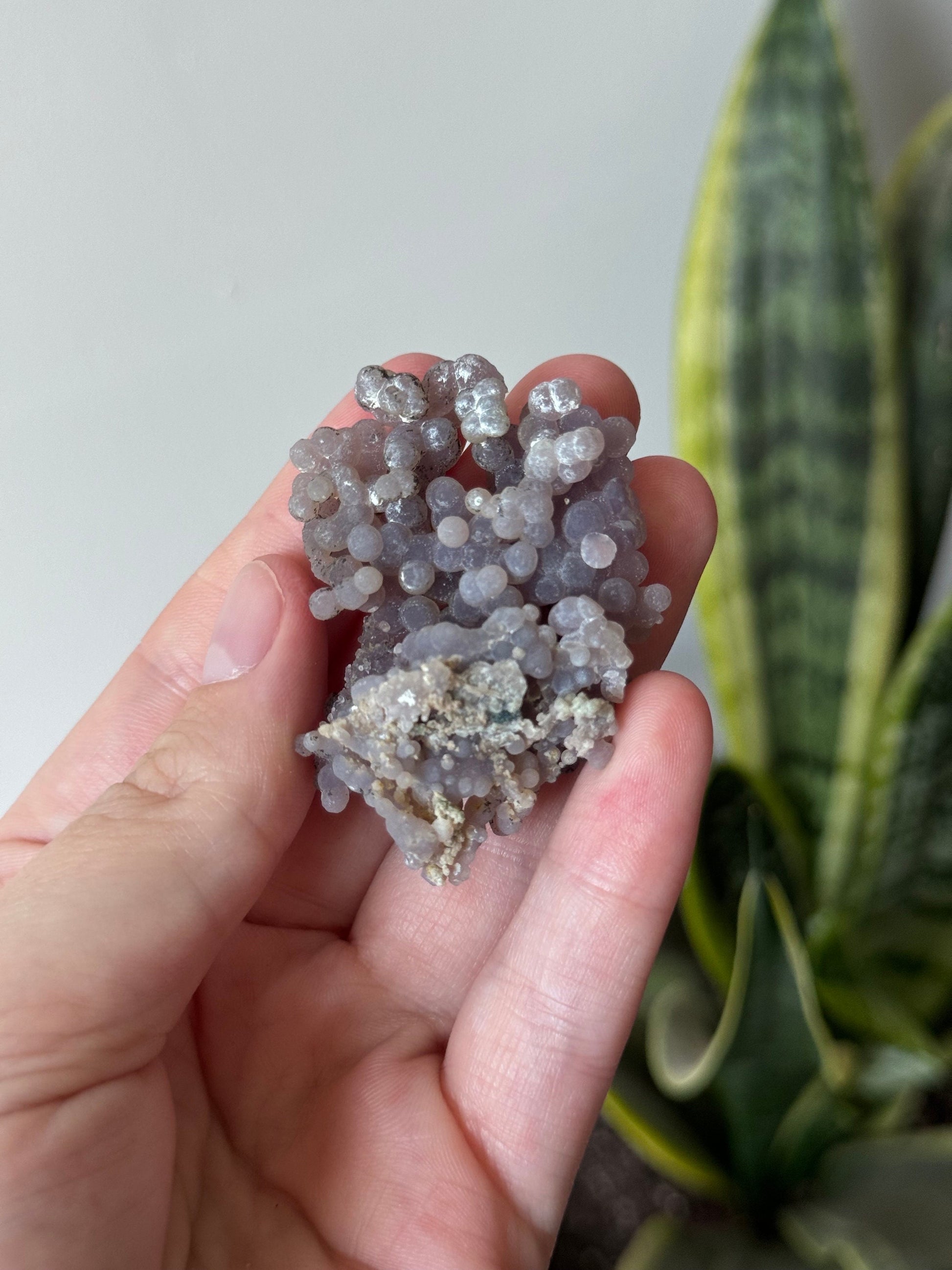 Stunning Raw Grape Agate Specimen from Indonesia
