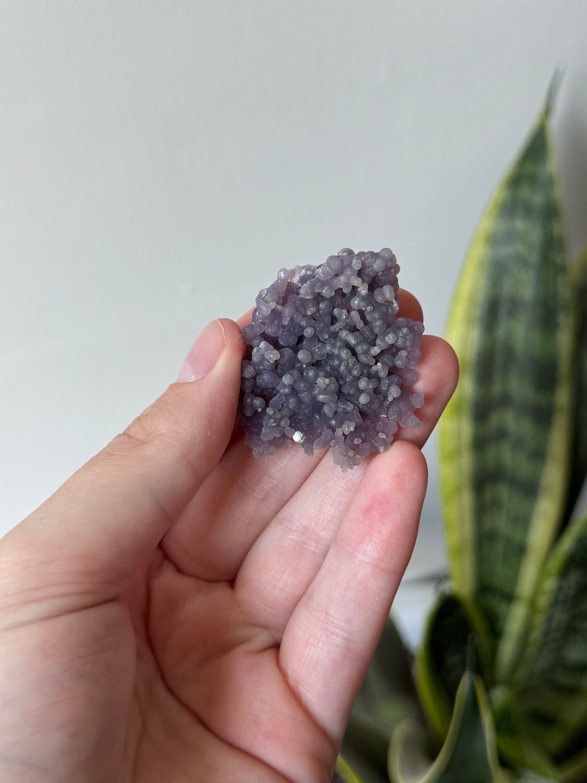 Stunning Raw Grape Agate Specimen from Indonesia