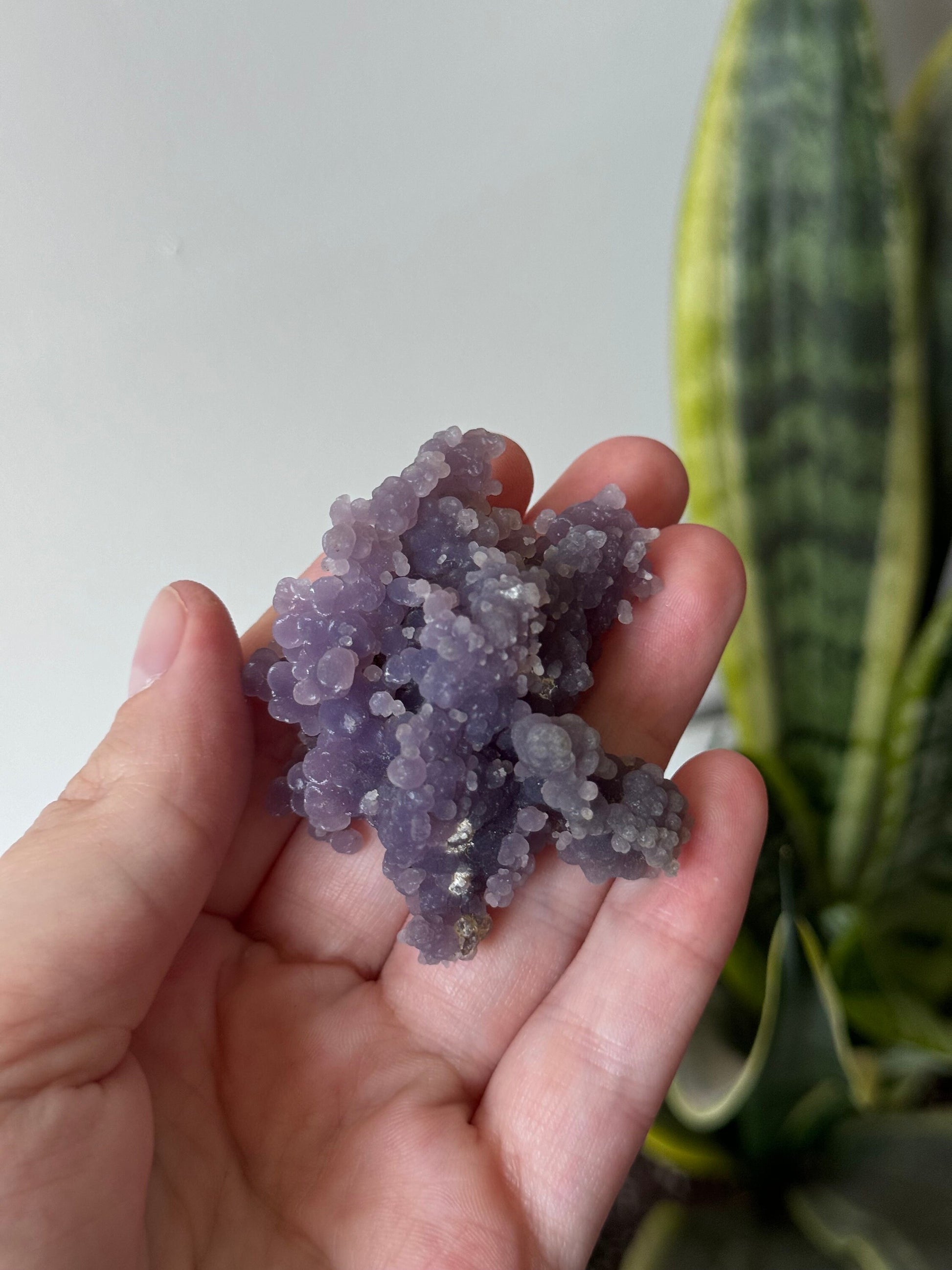 Stunning Raw Grape Agate Specimen from Indonesia