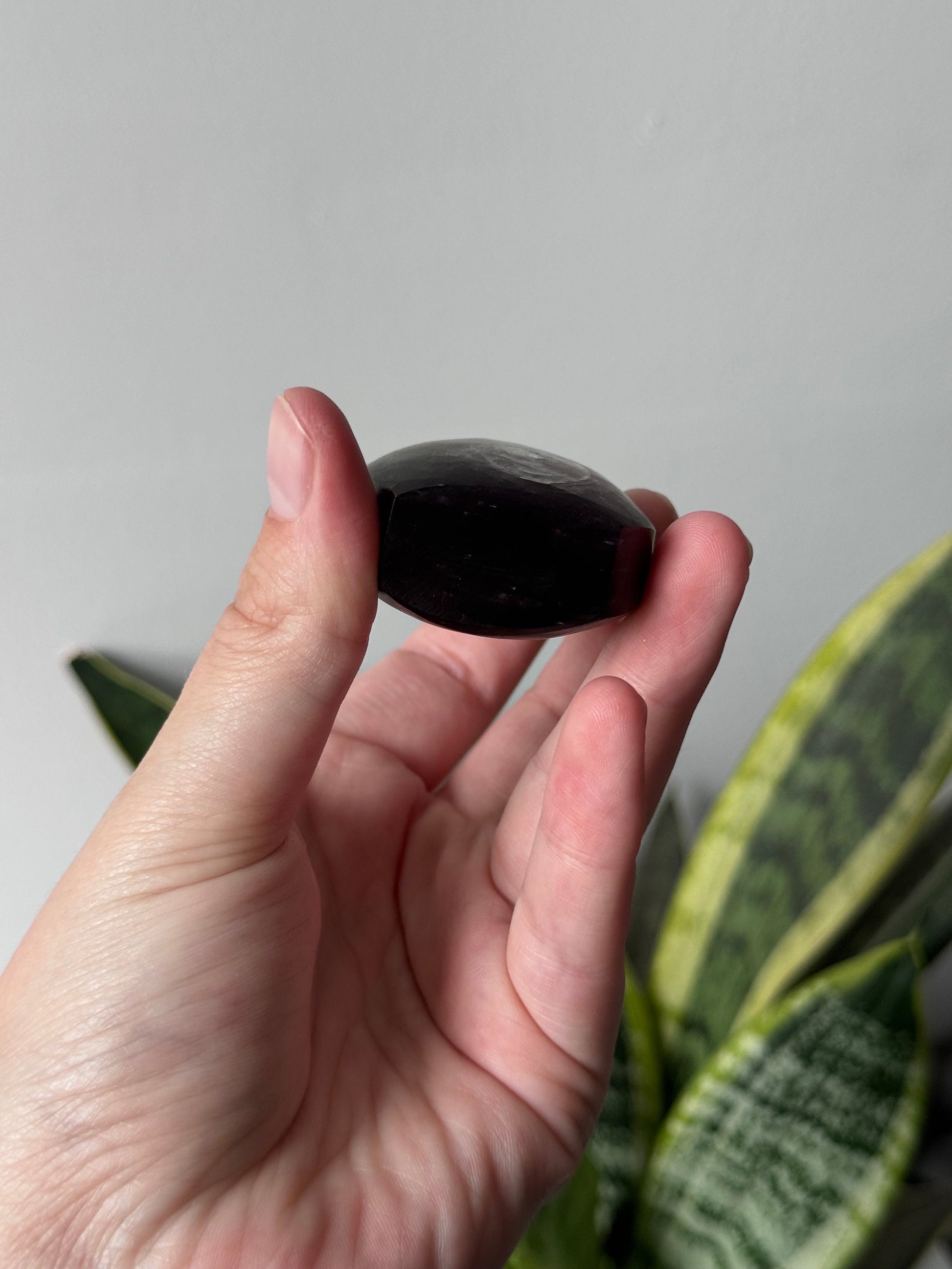Gorgeous Flashy Gem Lepidolite Flame Carving | Lepidolite Freeform