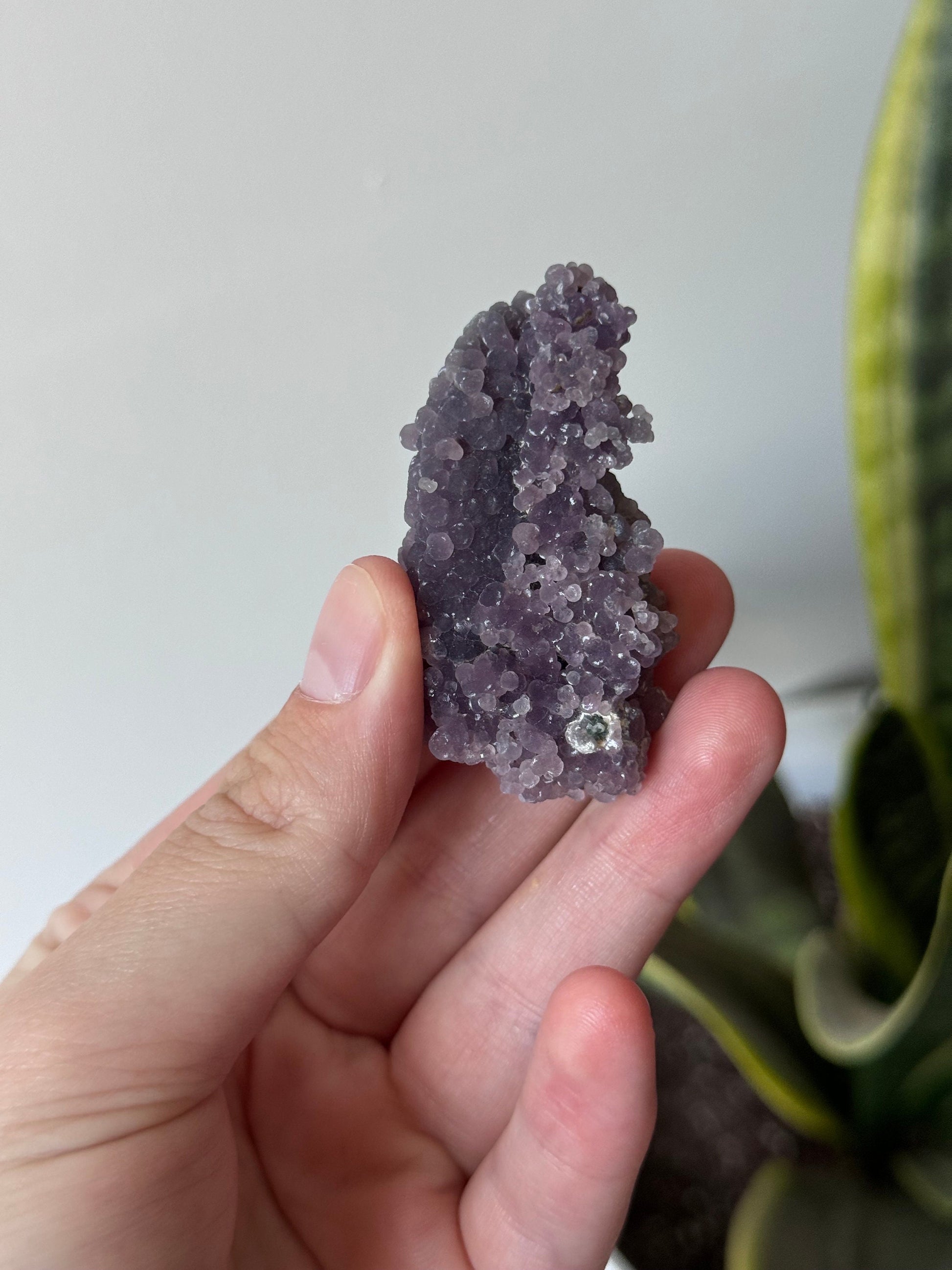 Stunning Raw Grape Agate Specimen from Indonesia