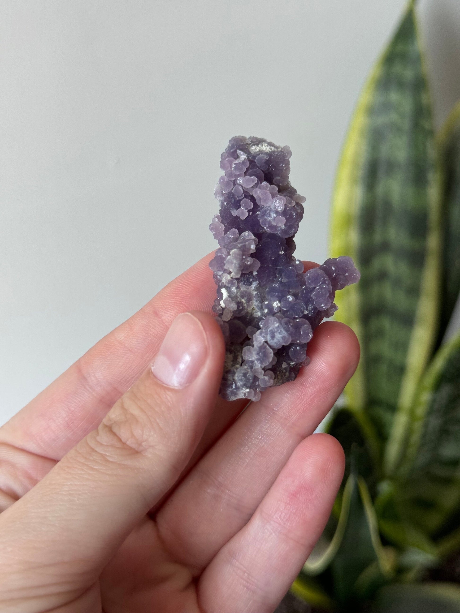 Stunning Raw Grape Agate Specimen from Indonesia